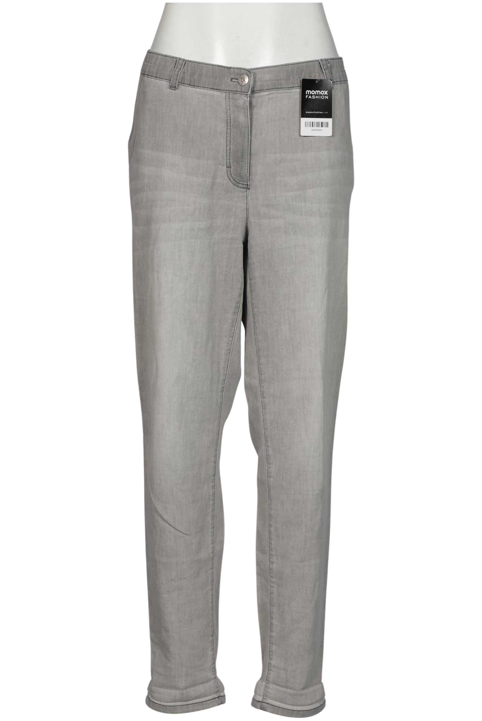 

Samoon by Gerry Weber Damen Stoffhose, grau, Gr. 48