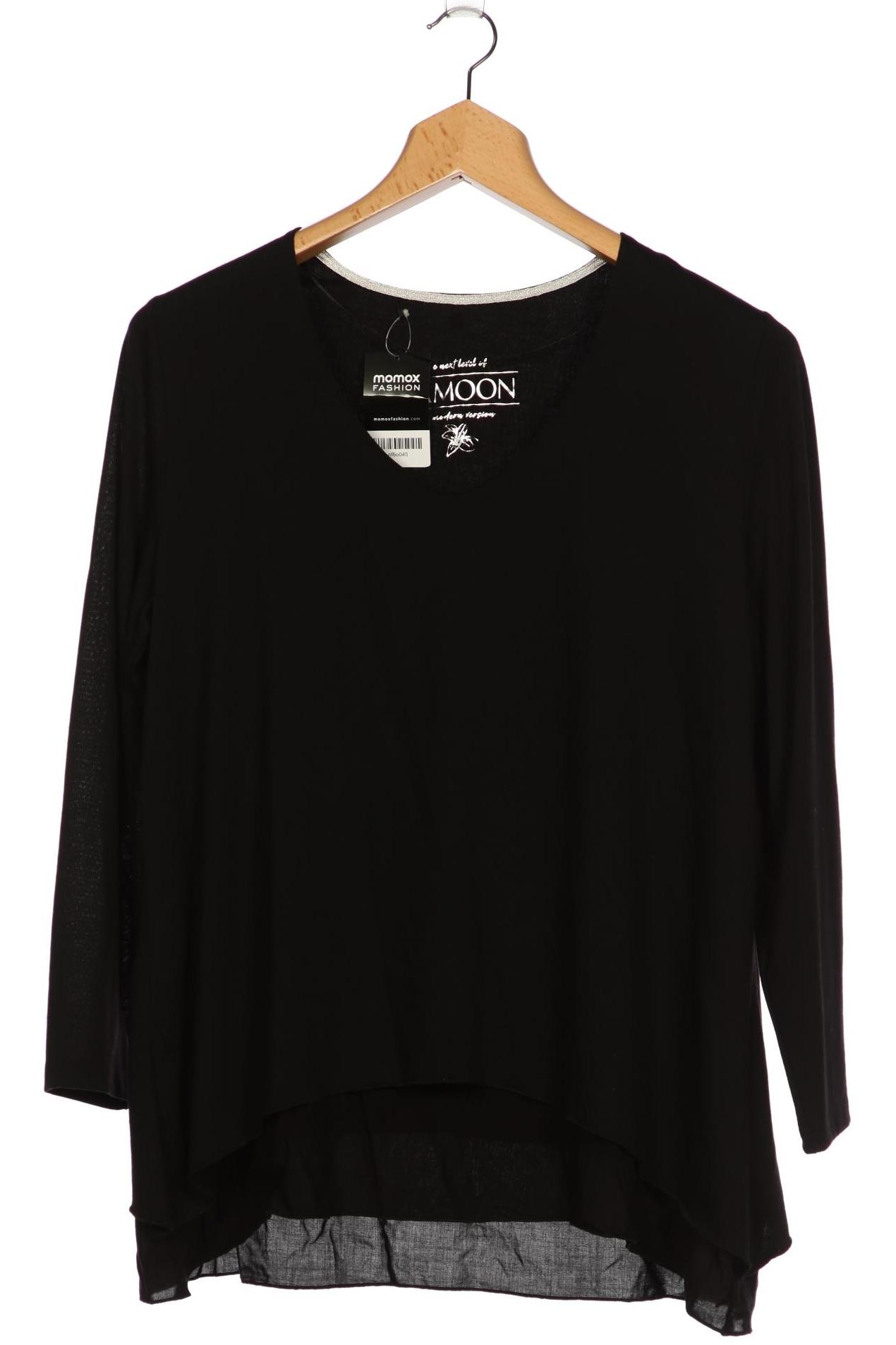 

Samoon by Gerry Weber Damen Langarmshirt, schwarz, Gr. 46