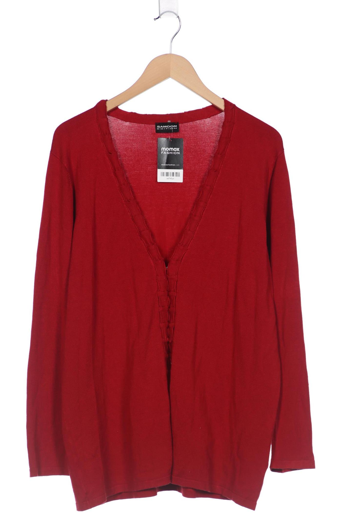 

Samoon by Gerry Weber Damen Strickjacke, rot, Gr. 48