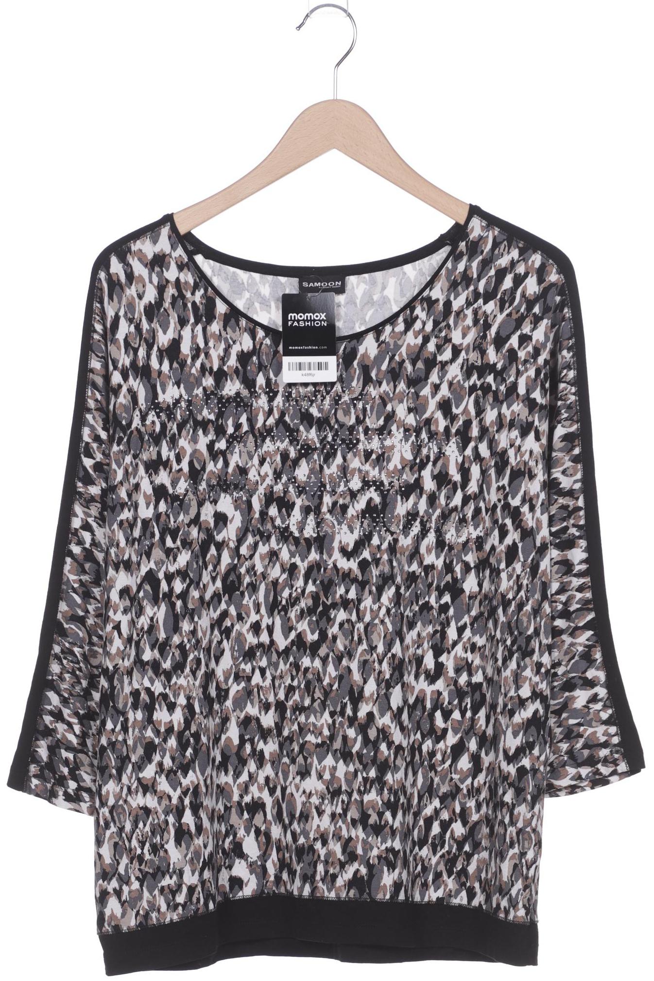 

Samoon by Gerry Weber Damen Langarmshirt, mehrfarbig, Gr. 44