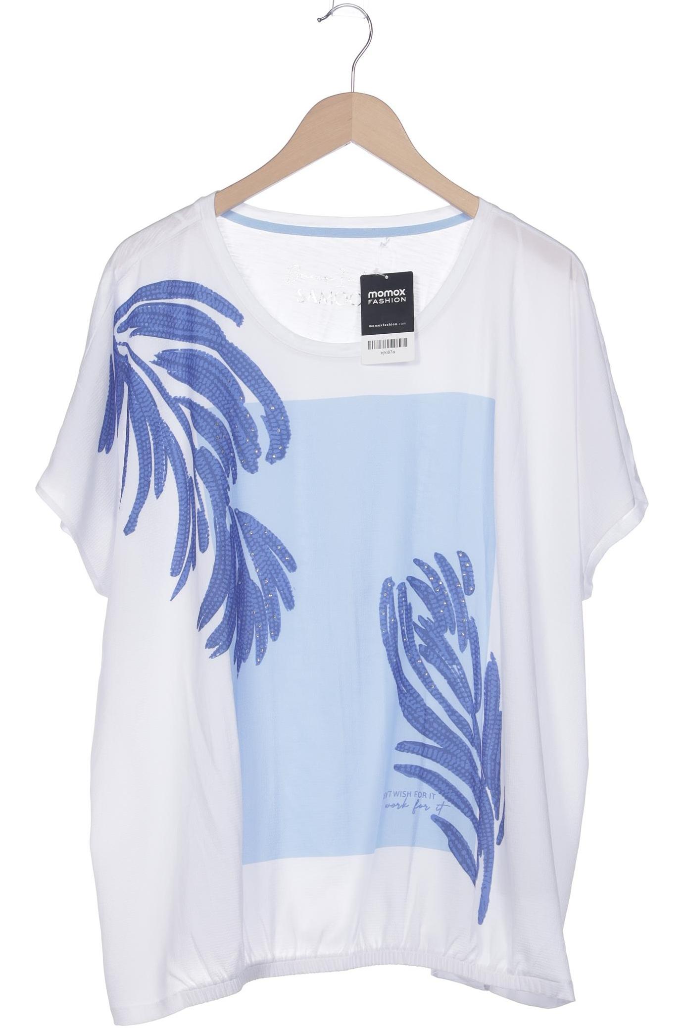 

Samoon by Gerry Weber Damen T-Shirt, weiß, Gr. 50