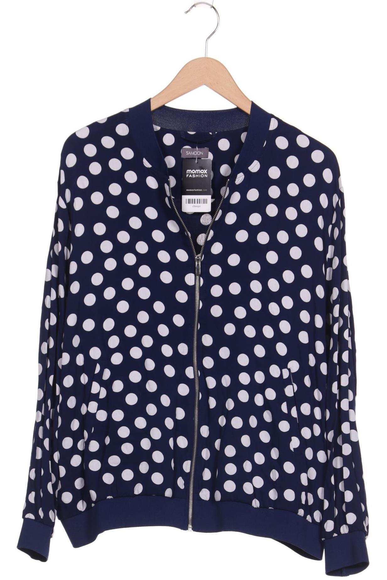 

Samoon by Gerry Weber Damen Jacke, marineblau, Gr. 48