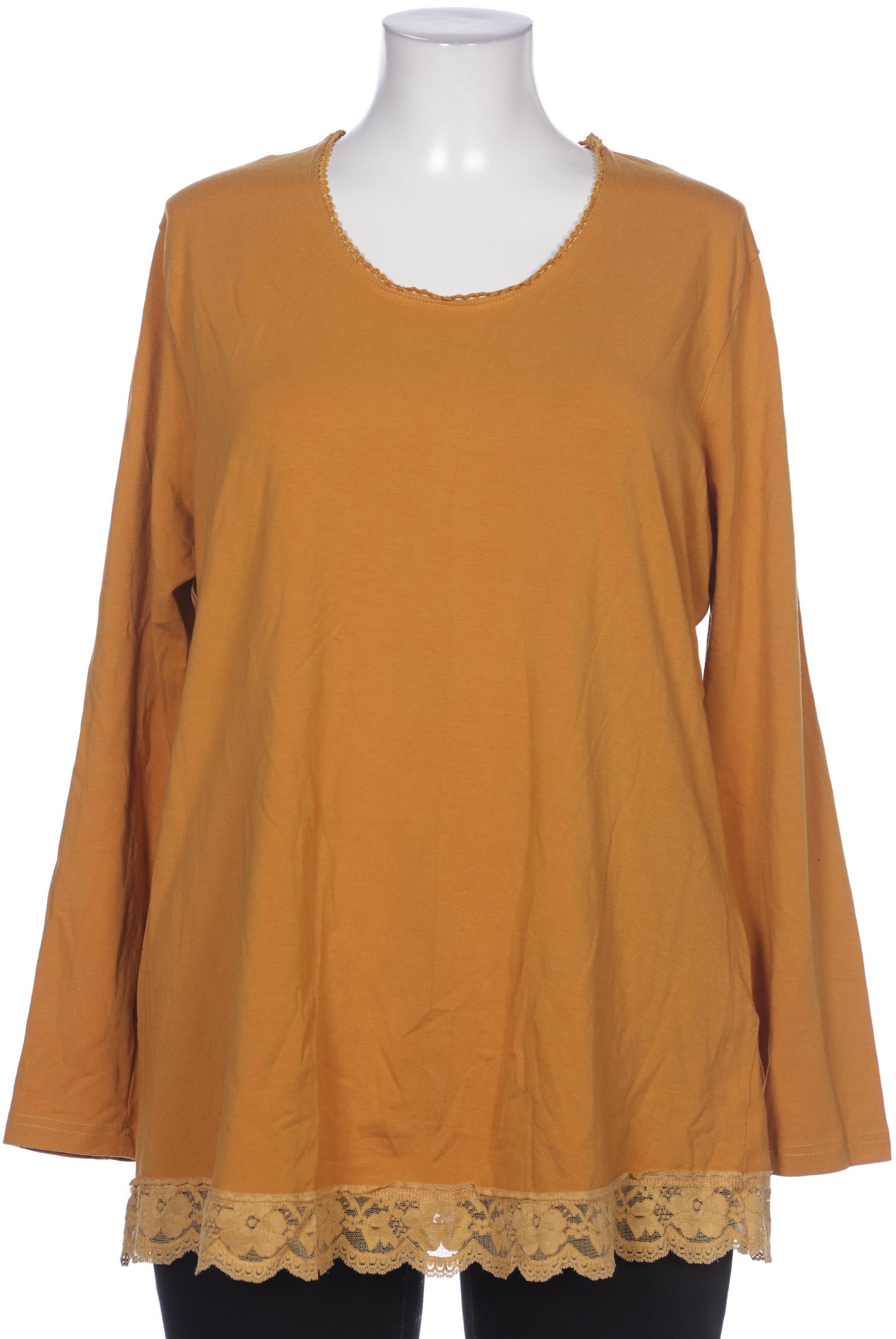 

Samoon by Gerry Weber Damen Langarmshirt, gelb, Gr. 50