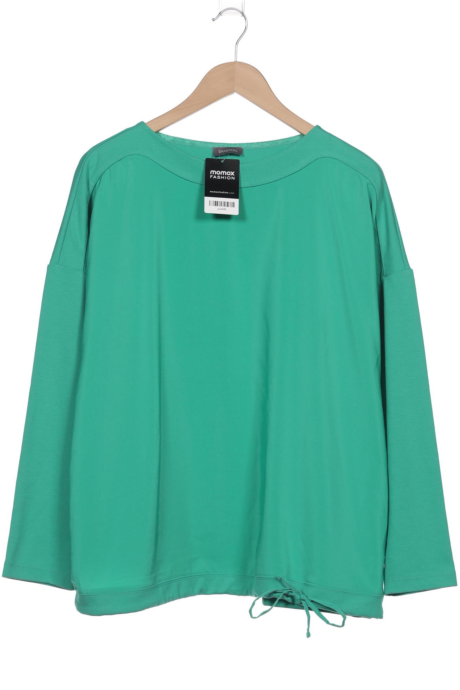 

Samoon by Gerry Weber Damen Langarmshirt, türkis, Gr. 44