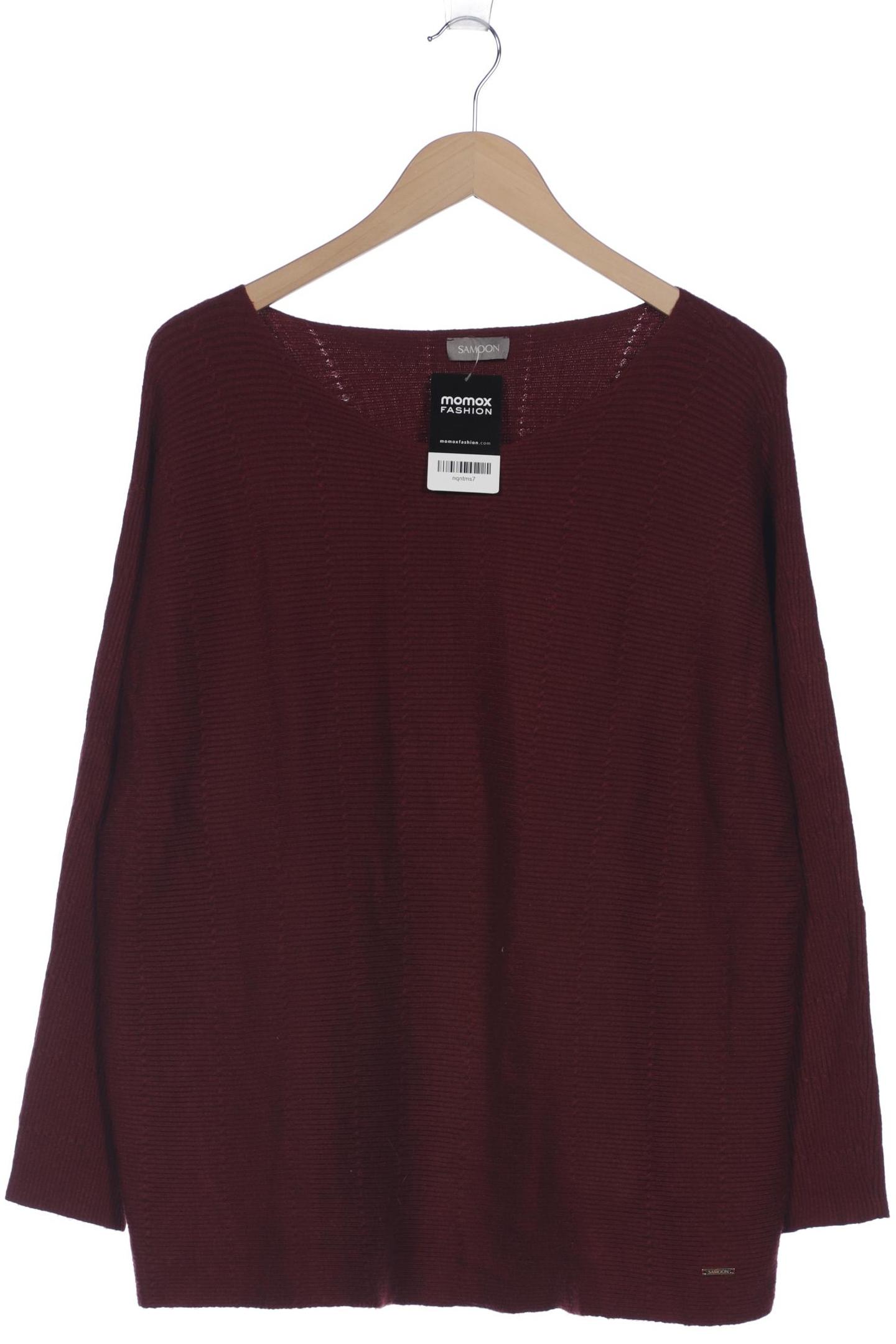 

Samoon by Gerry Weber Damen Pullover, bordeaux, Gr. 50