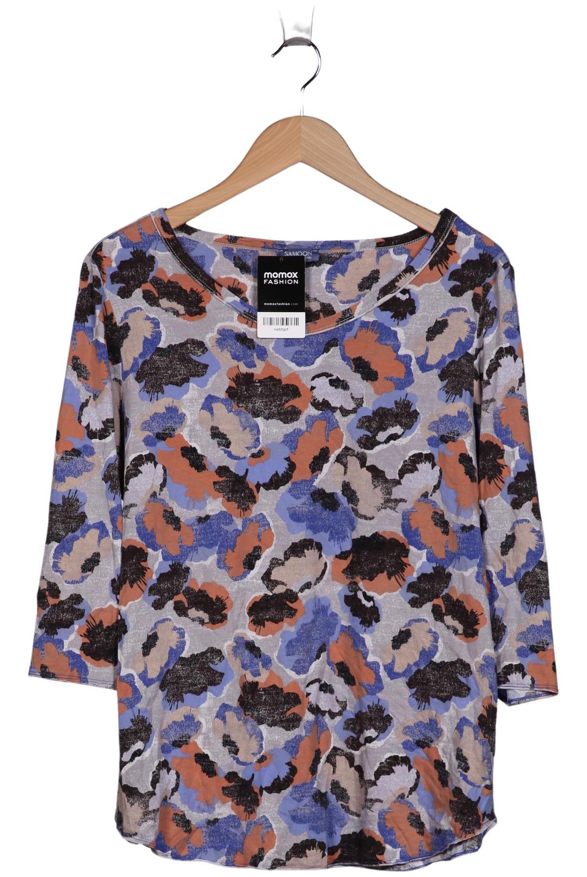 

Samoon by Gerry Weber Damen Langarmshirt, mehrfarbig, Gr. 46