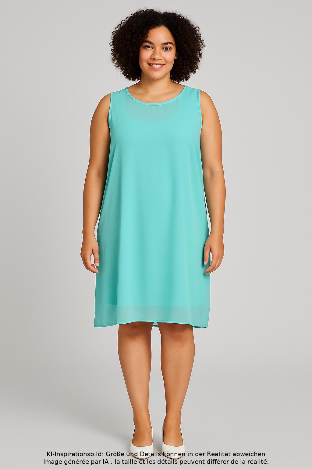 

Samoon by Gerry Weber Damen Kleid, türkis, Gr. 44