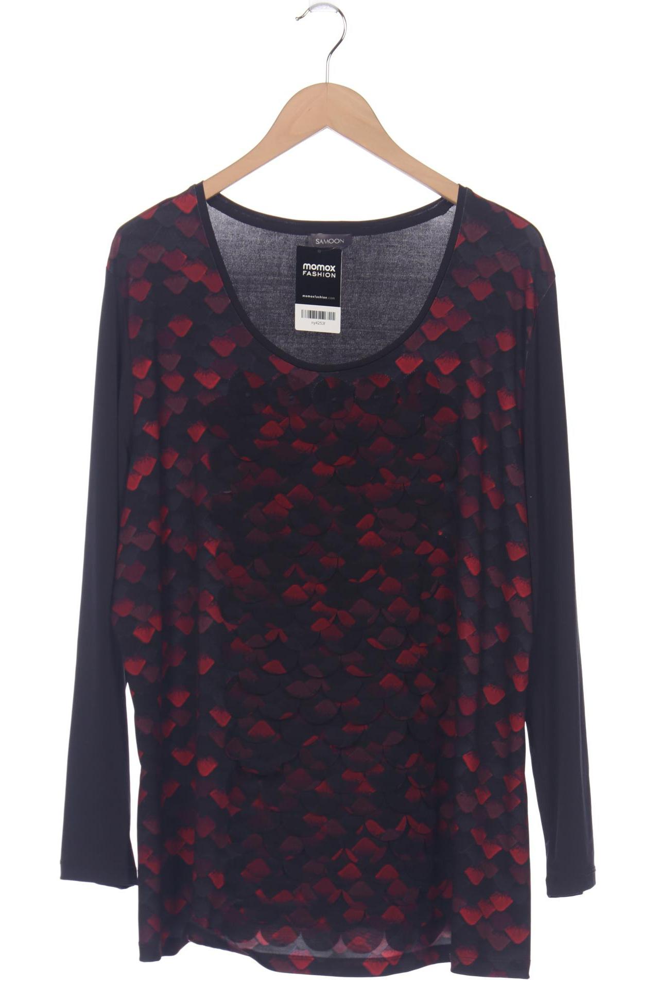 

Samoon by Gerry Weber Damen Langarmshirt, grau, Gr. 50