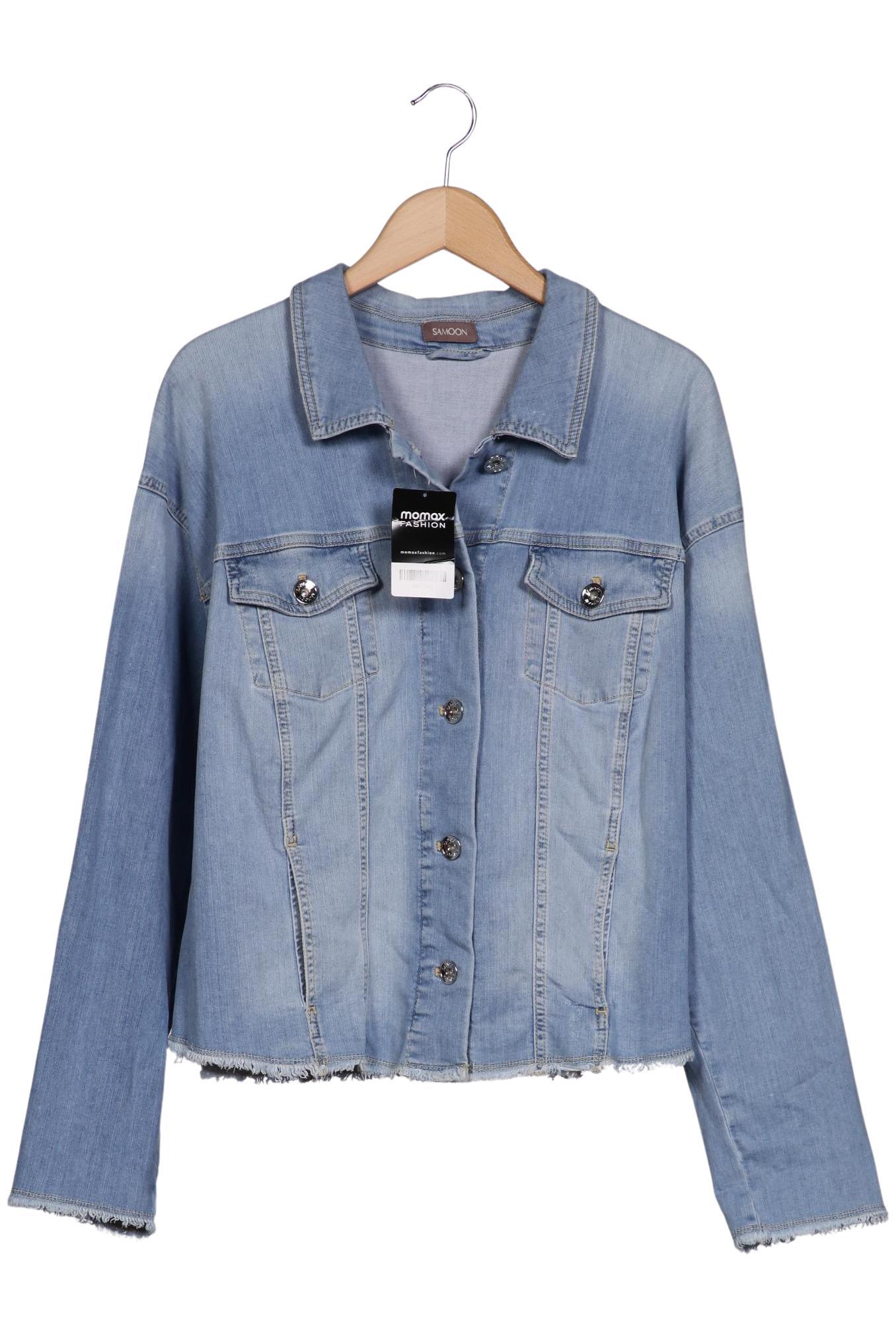 

Samoon by Gerry Weber Damen Jacke, hellblau, Gr. 48