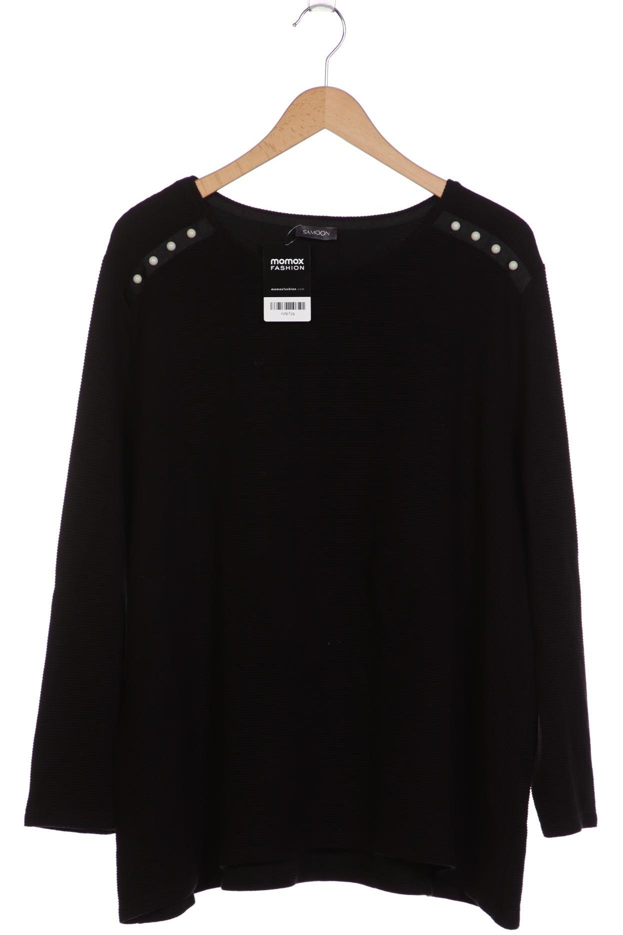 

Samoon by Gerry Weber Damen Sweatshirt, schwarz, Gr. 54