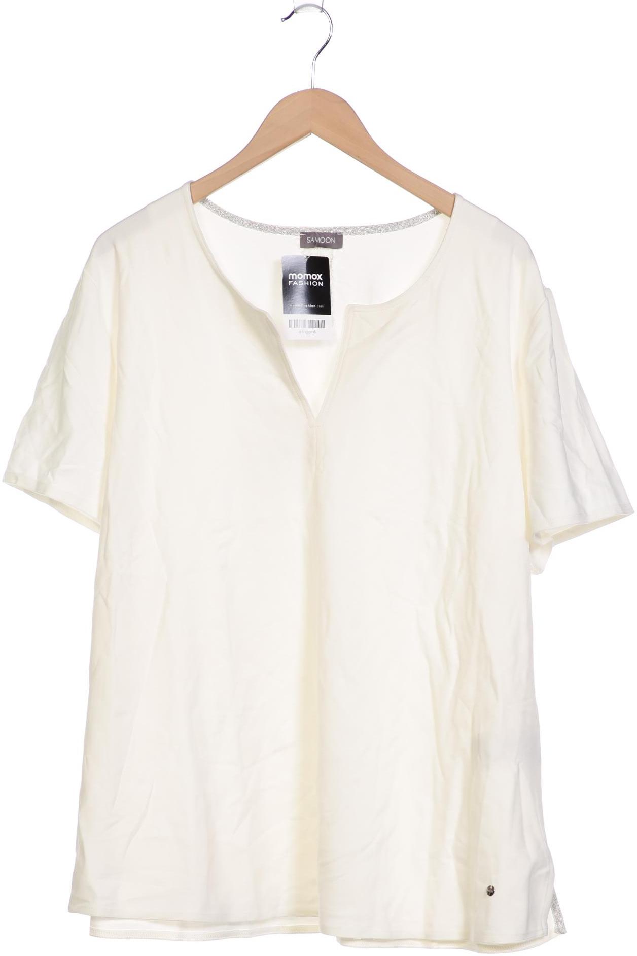 

SAMOON by Gerry Weber Damen T-Shirt, cremeweiß
