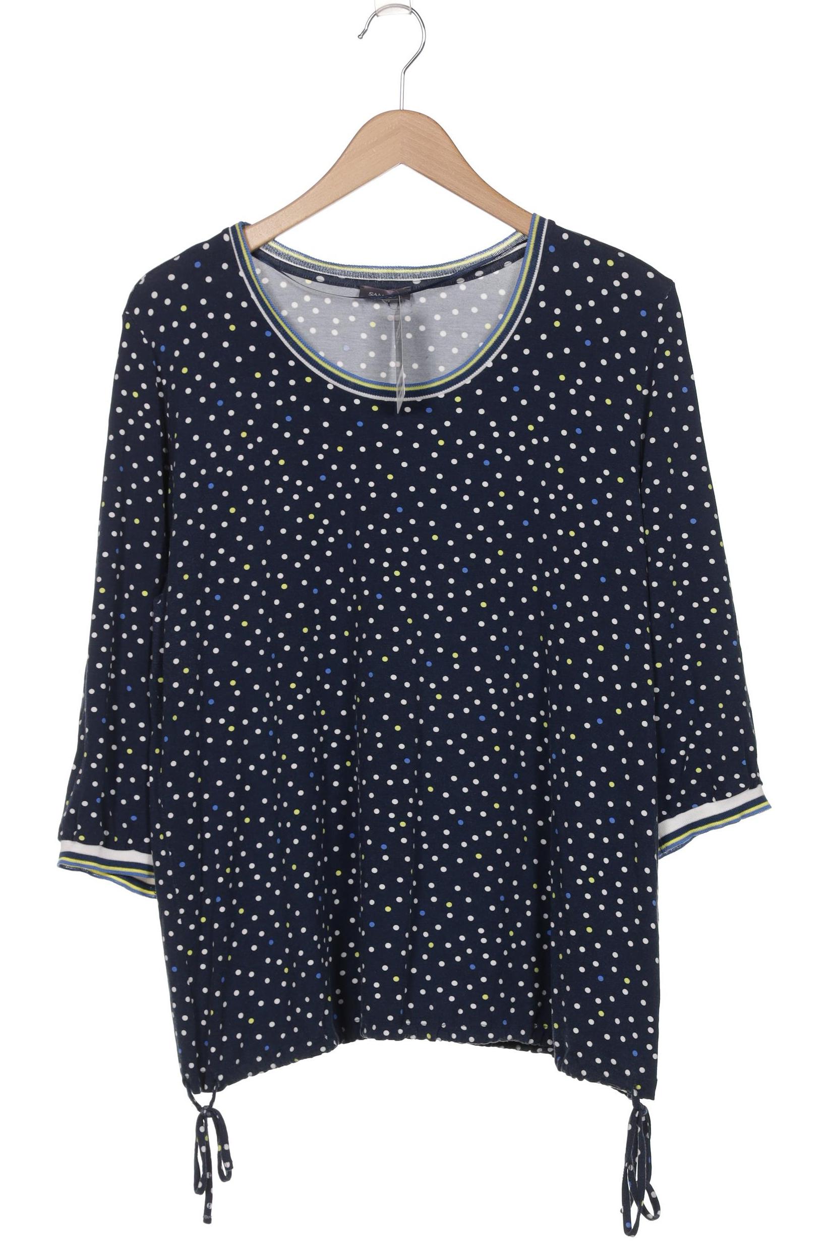 

Samoon by Gerry Weber Damen Langarmshirt, marineblau, Gr. 46