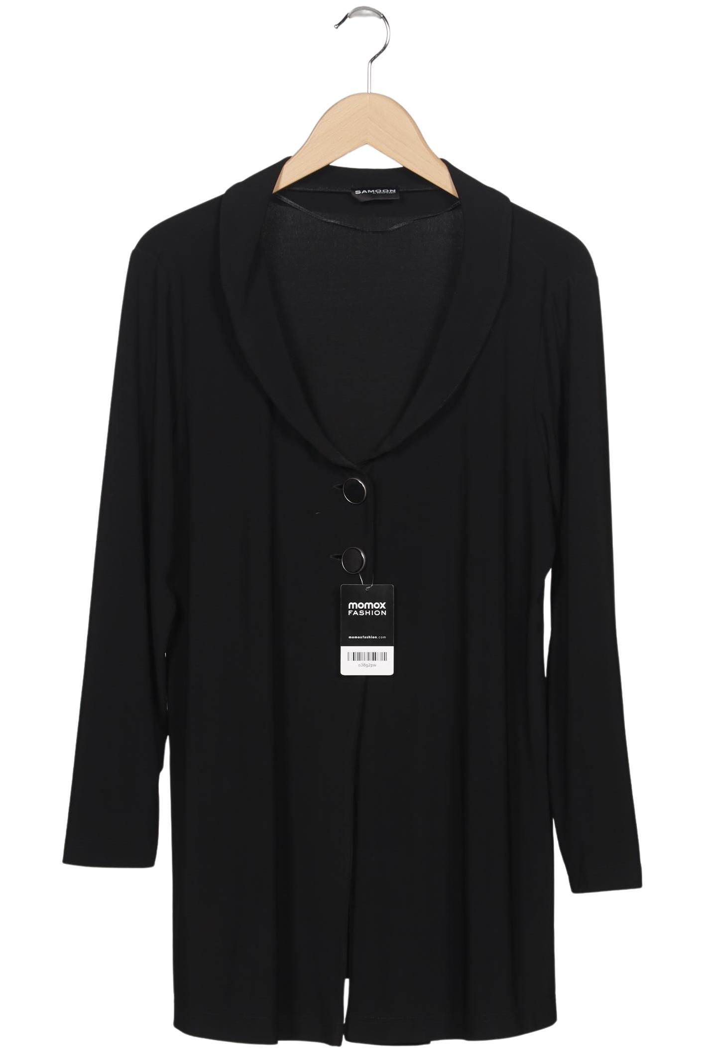 

Samoon by Gerry Weber Damen Strickjacke, schwarz, Gr. 44