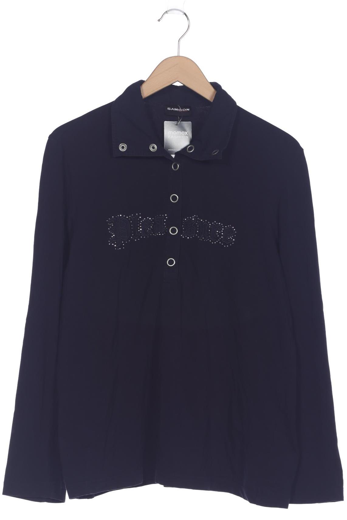 

SAMOON by Gerry Weber Damen Poloshirt, marineblau