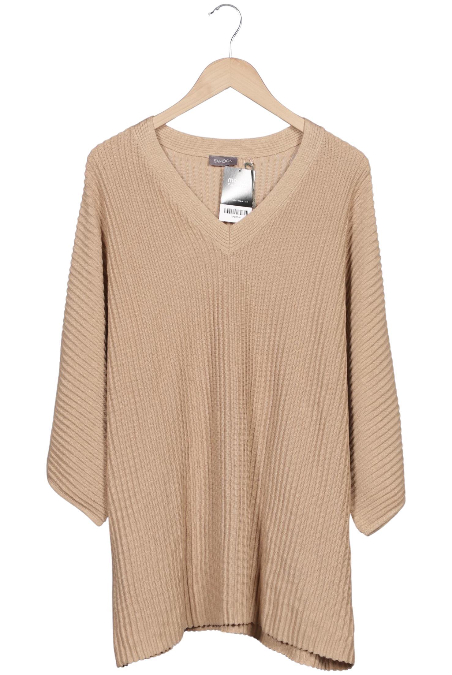 

Samoon by Gerry Weber Damen Pullover, beige, Gr. 50