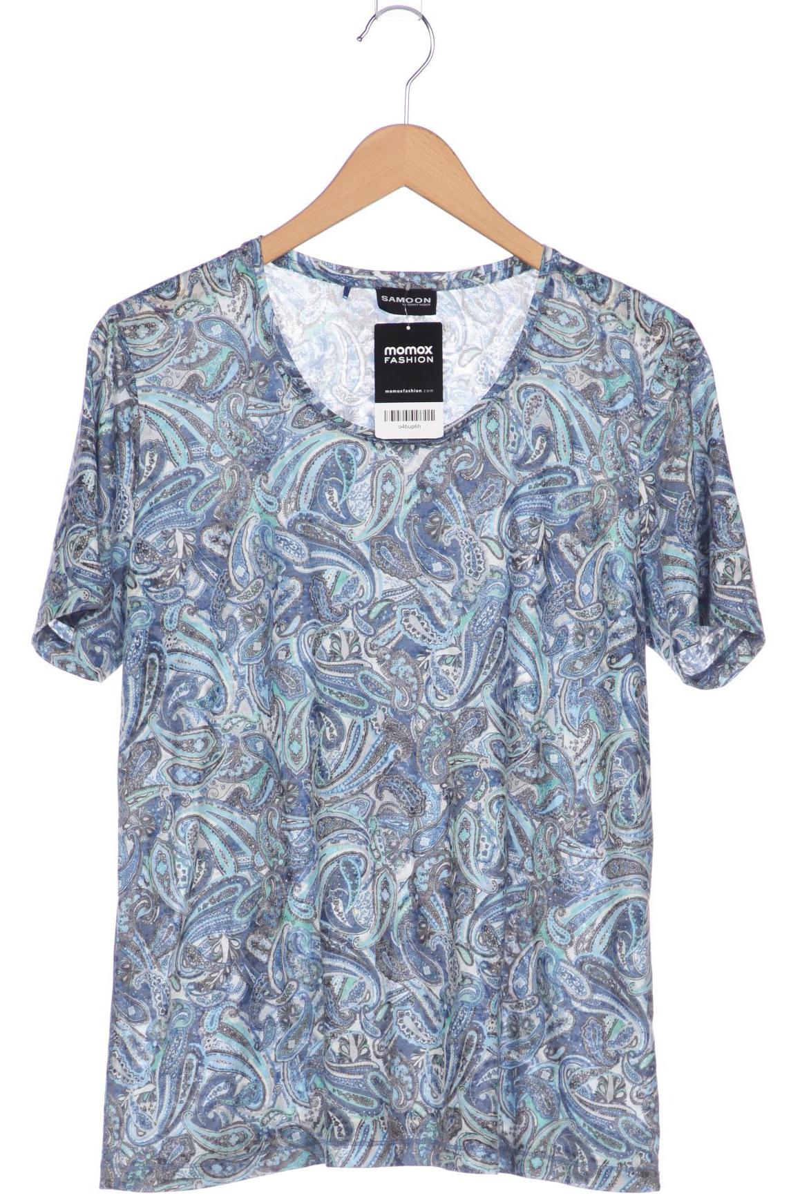 

Samoon by Gerry Weber Damen T-Shirt, blau, Gr. 46