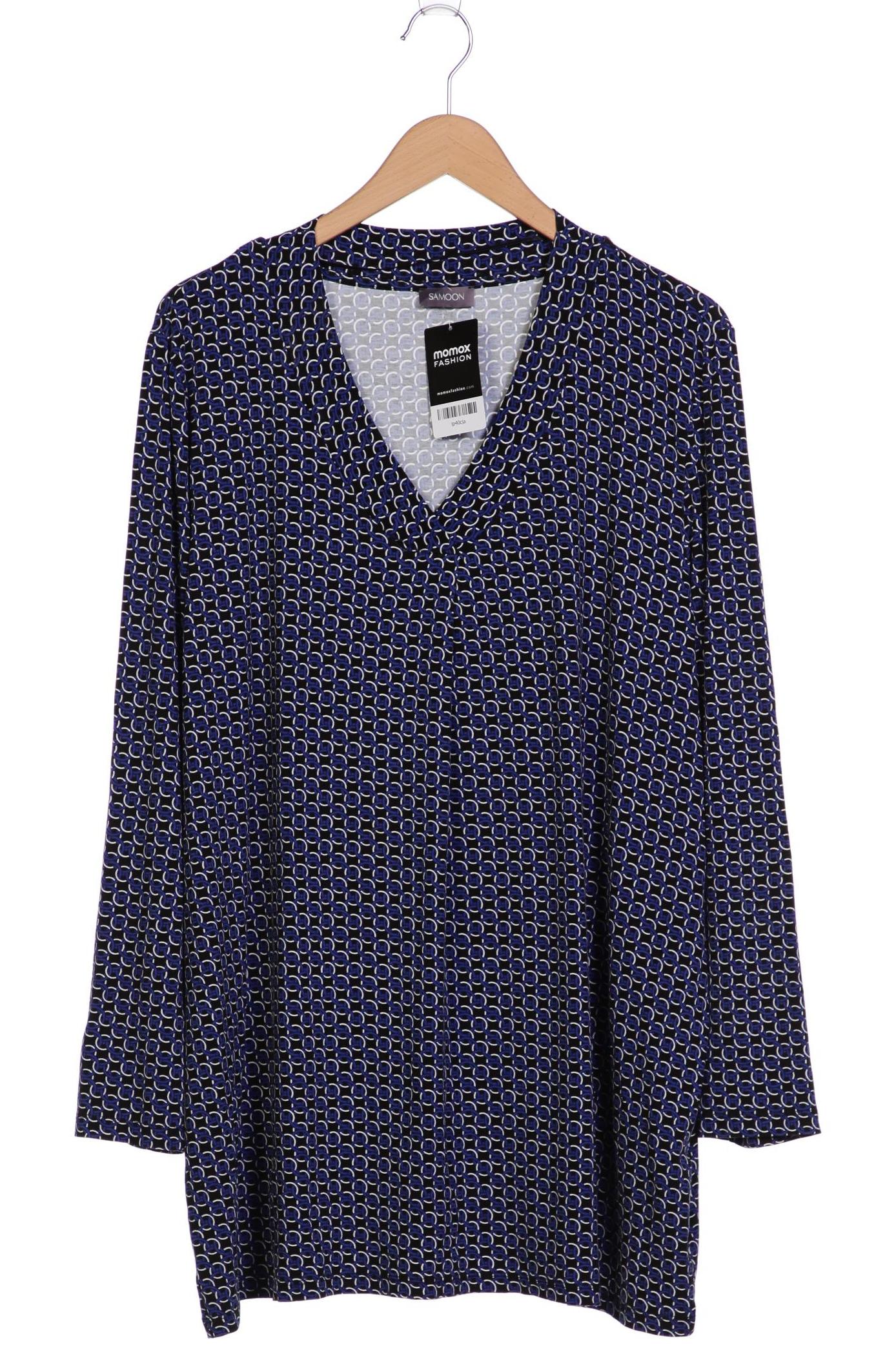 

Samoon by Gerry Weber Damen Langarmshirt, marineblau, Gr. 48