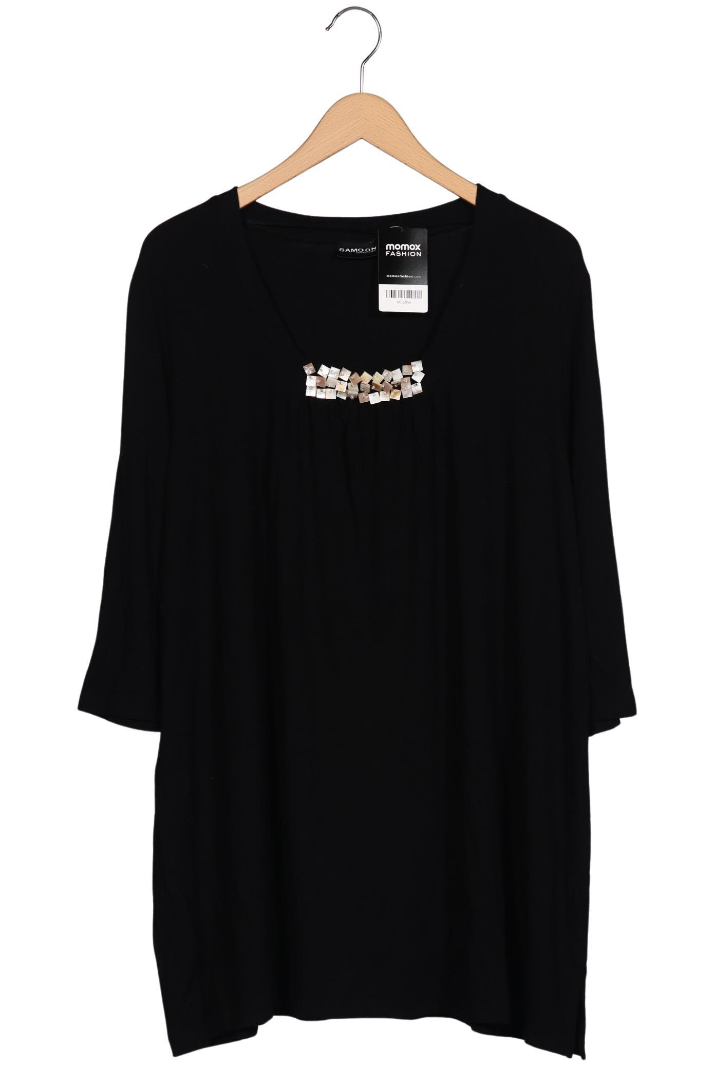 

Samoon by Gerry Weber Damen T-Shirt, schwarz, Gr. 52