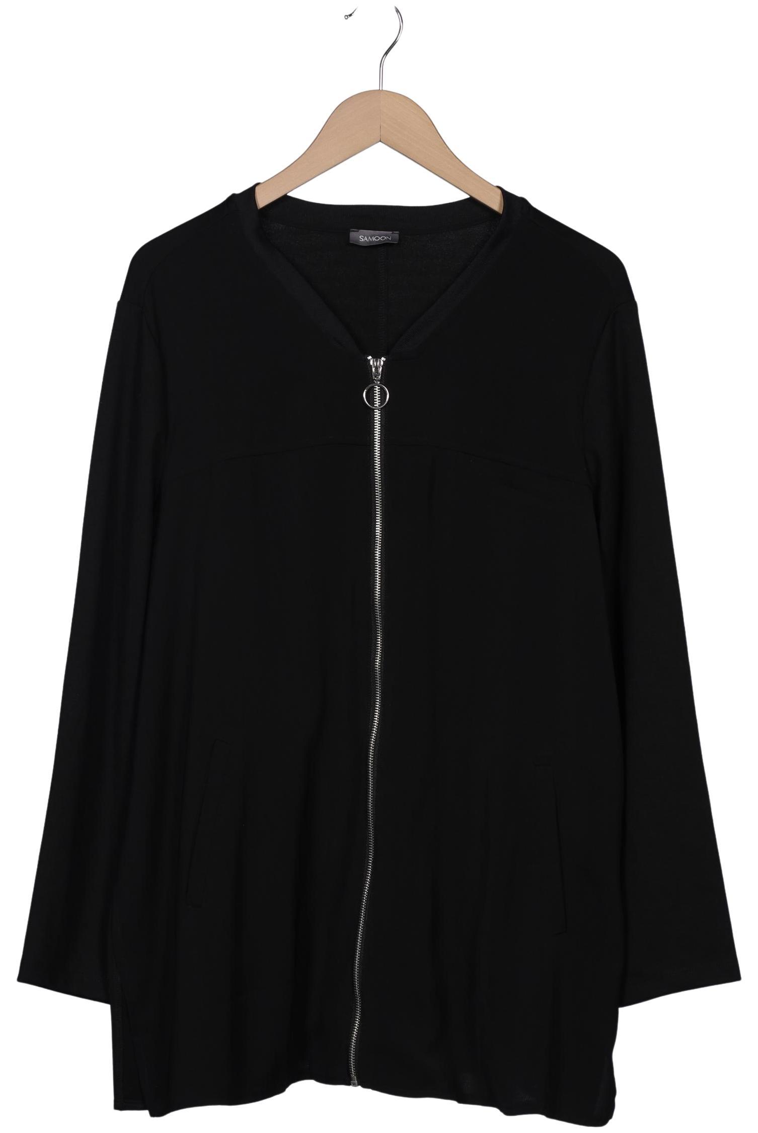 

Samoon by Gerry Weber Damen Strickjacke, schwarz, Gr. 48