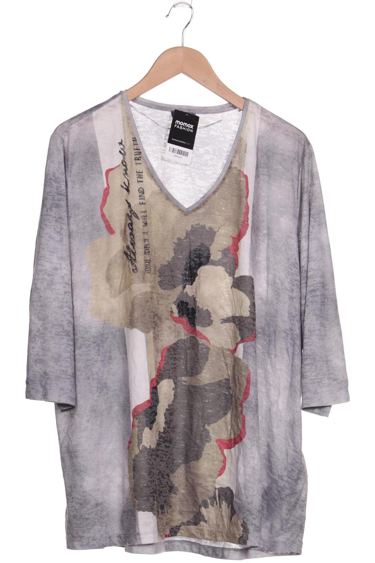 

Samoon by Gerry Weber Damen Langarmshirt, grau, Gr. 52