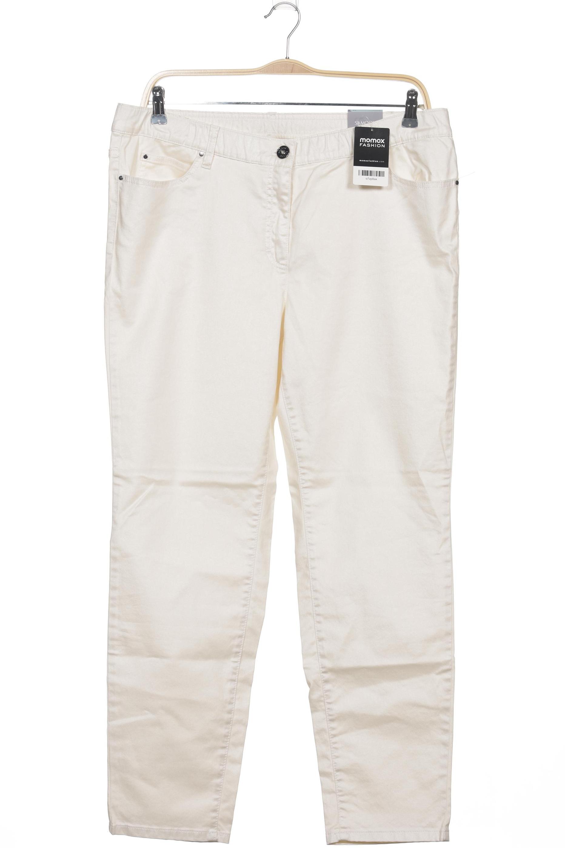 

Samoon by Gerry Weber Damen Jeans, cremeweiß, Gr. 48
