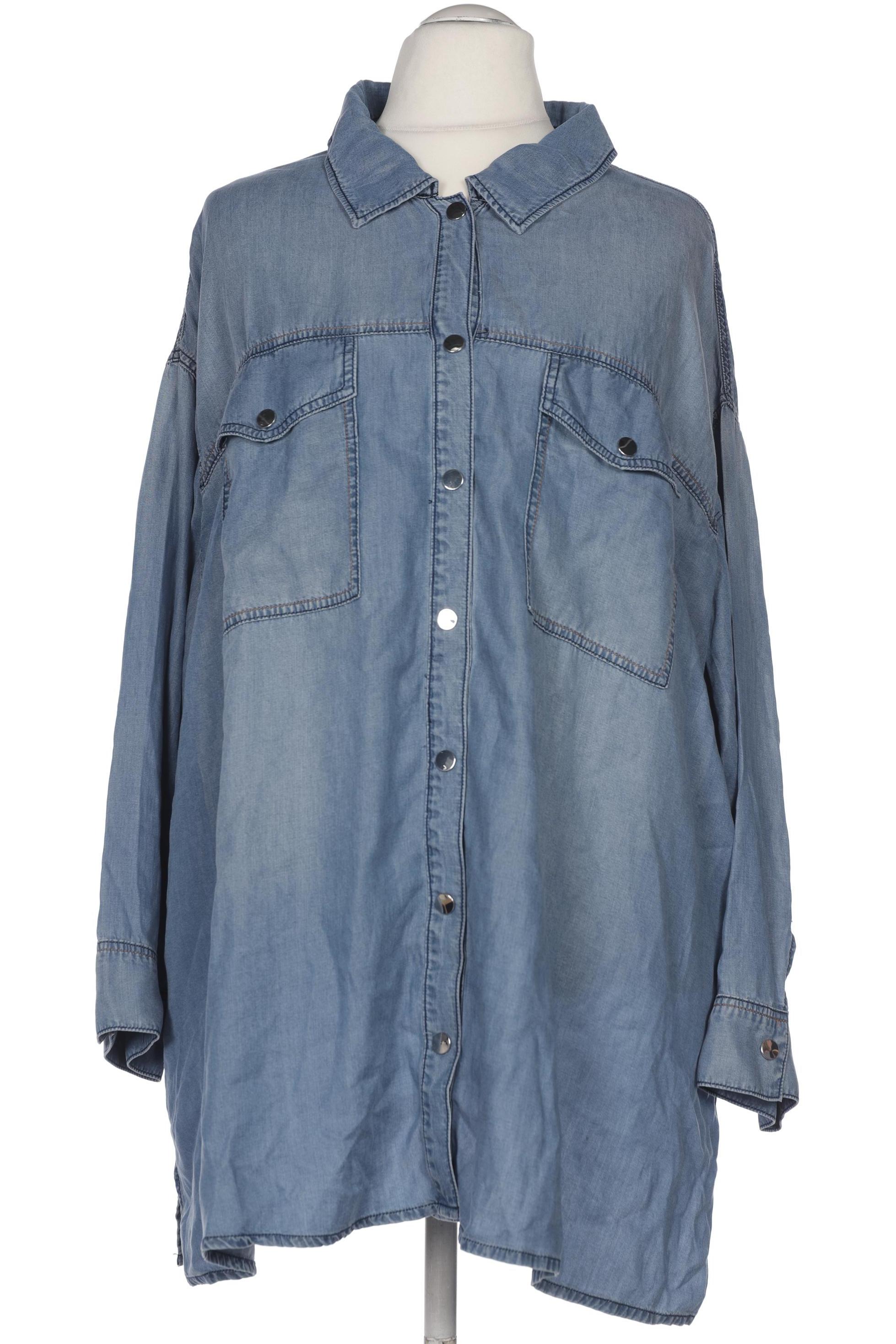 

Samoon by Gerry Weber Damen Bluse, blau, Gr. 56