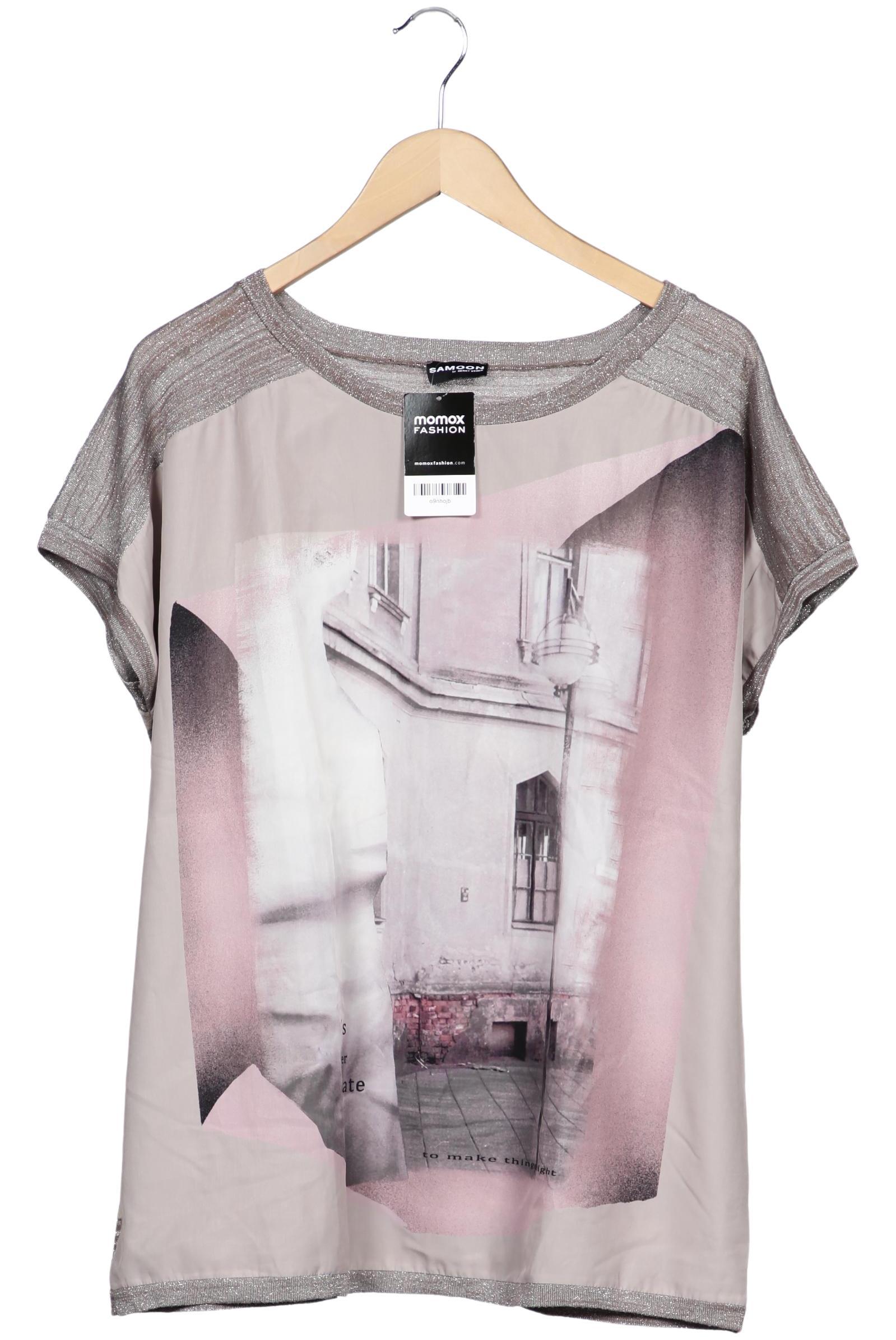 

Samoon by Gerry Weber Damen T-Shirt, mehrfarbig, Gr. 46