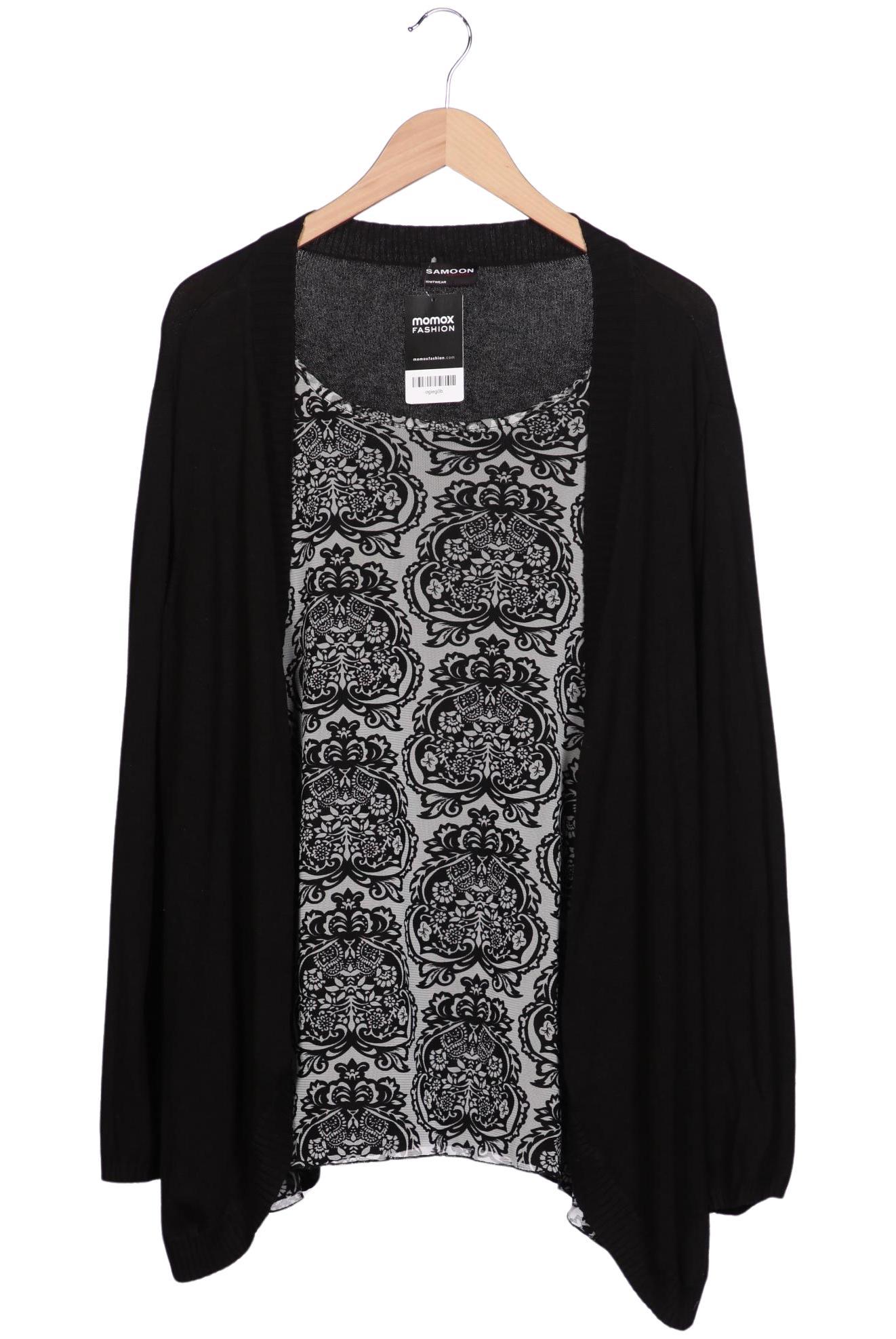 

Samoon by Gerry Weber Damen Pullover, schwarz, Gr. 52