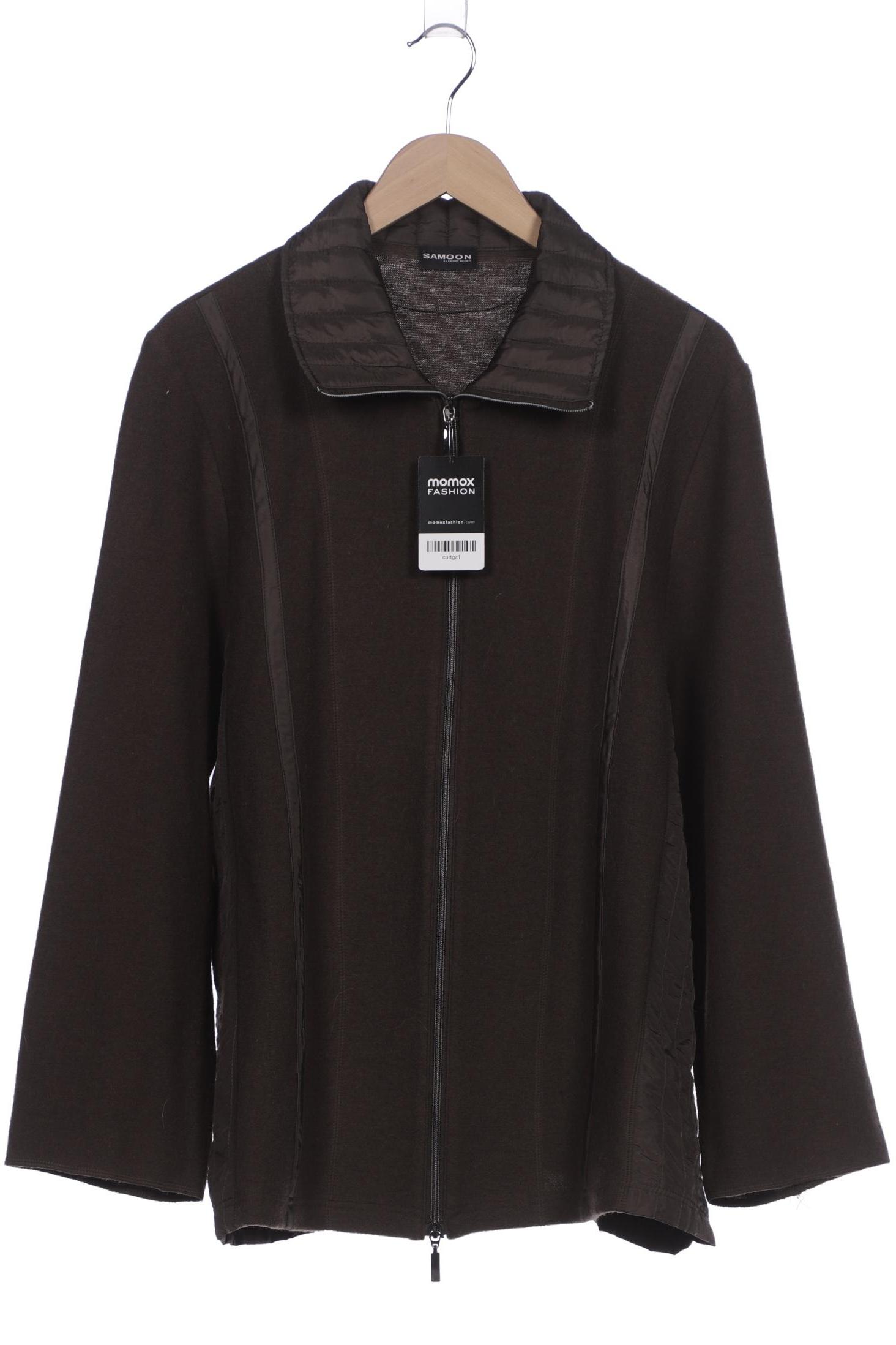 

Samoon by Gerry Weber Damen Strickjacke, grün, Gr. 52