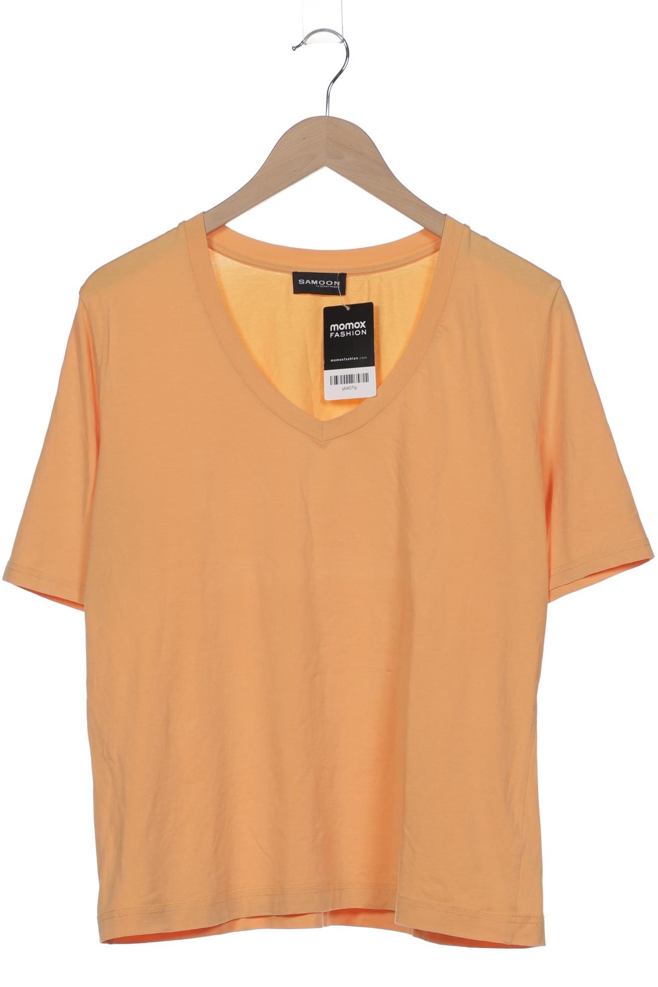 

Samoon by Gerry Weber Damen T-Shirt, orange, Gr. 46