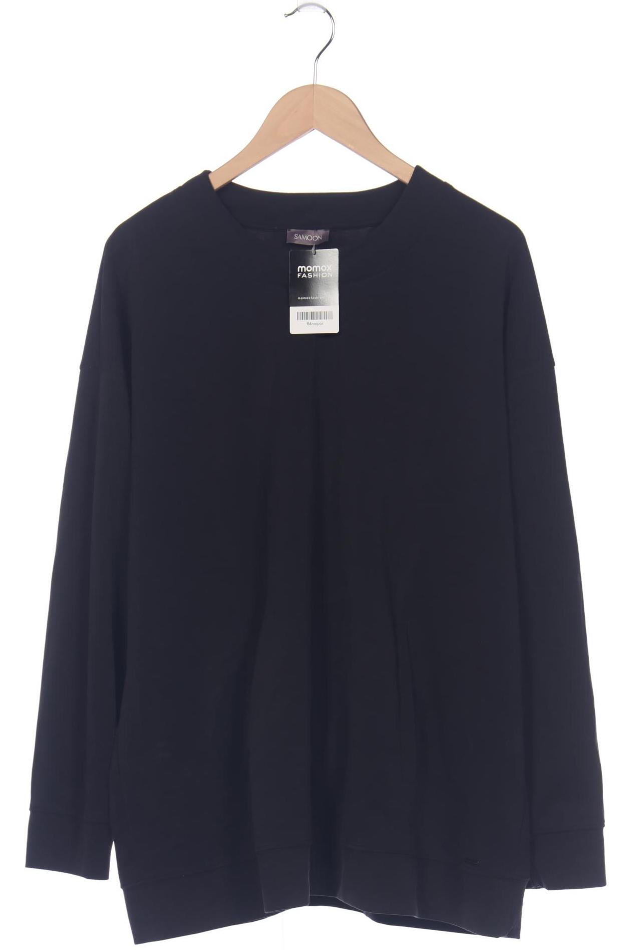 

Samoon by Gerry Weber Damen Sweatshirt, schwarz, Gr. 50