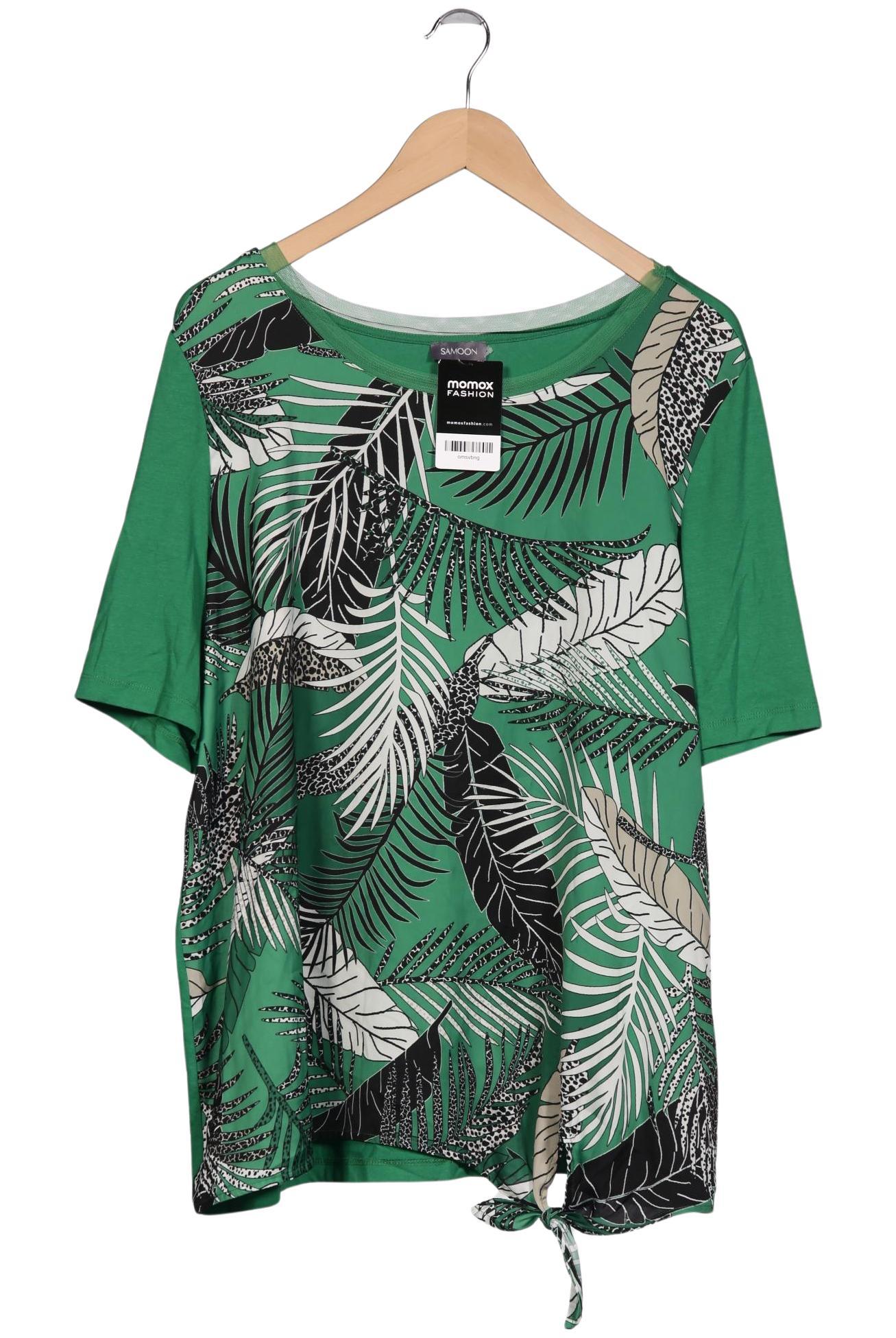 

Samoon by Gerry Weber Damen T-Shirt, grün, Gr. 46