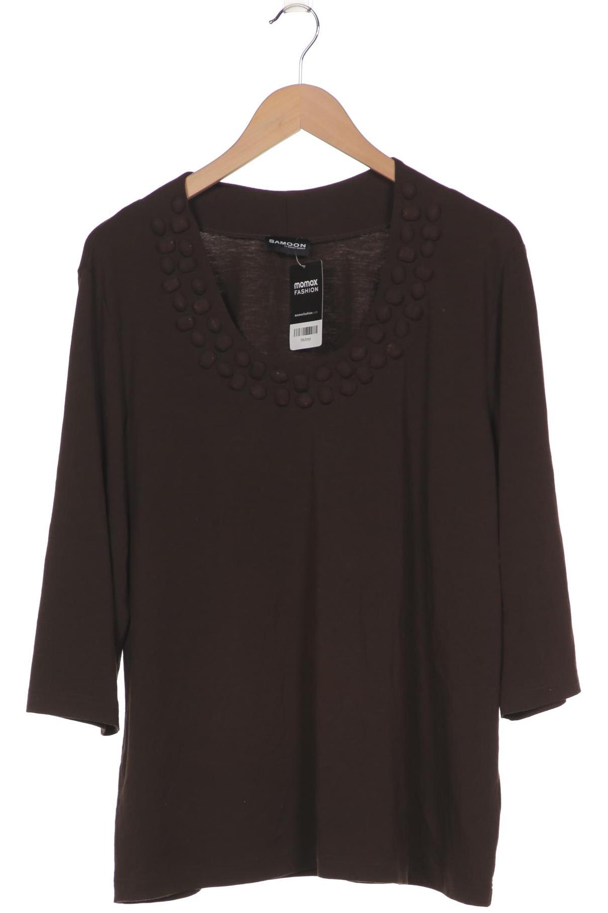 

SAMOON by Gerry Weber Damen Langarmshirt, braun