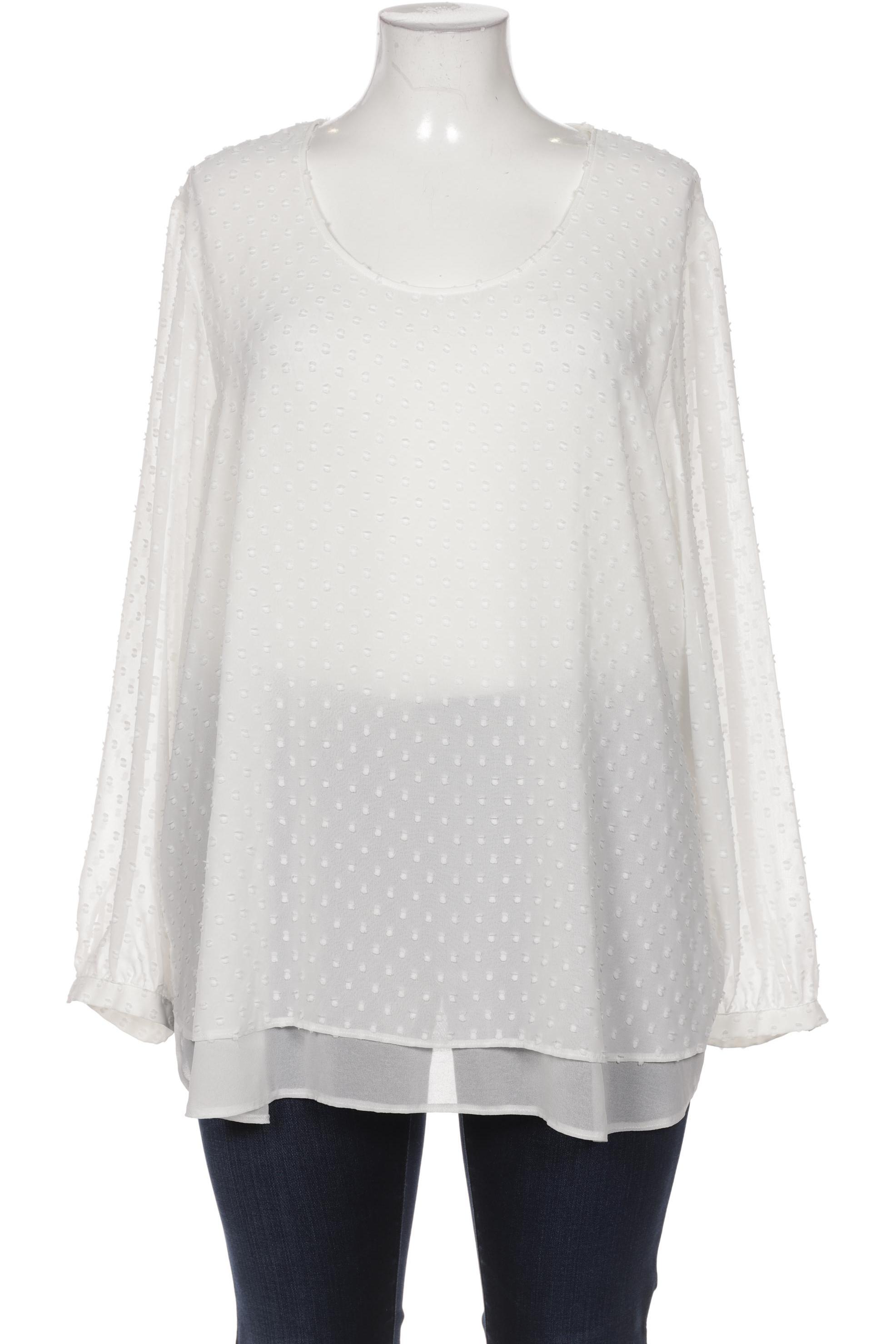 

Samoon by Gerry Weber Damen Bluse, weiß, Gr. 50