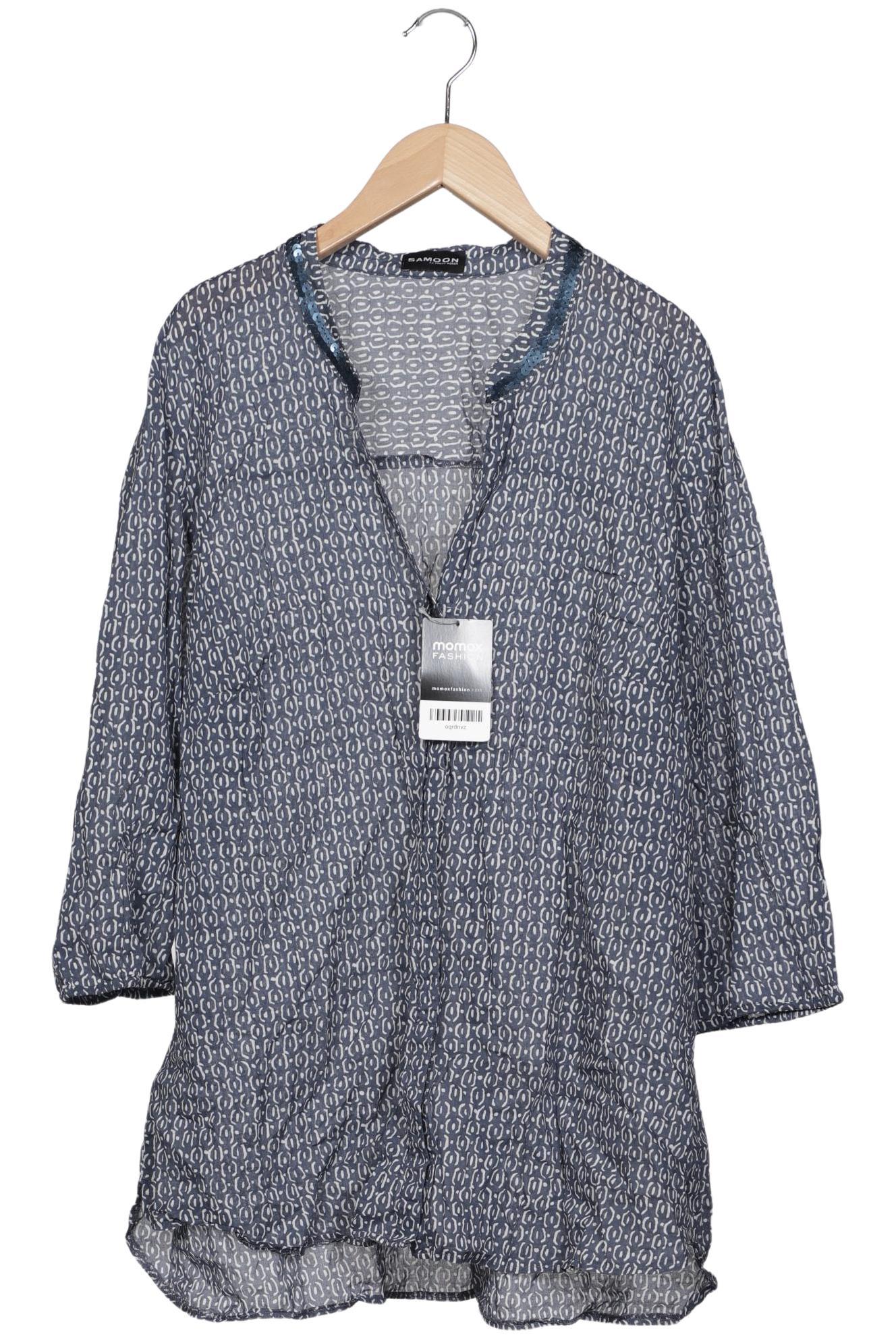 

Samoon by Gerry Weber Damen Bluse, blau, Gr. 44