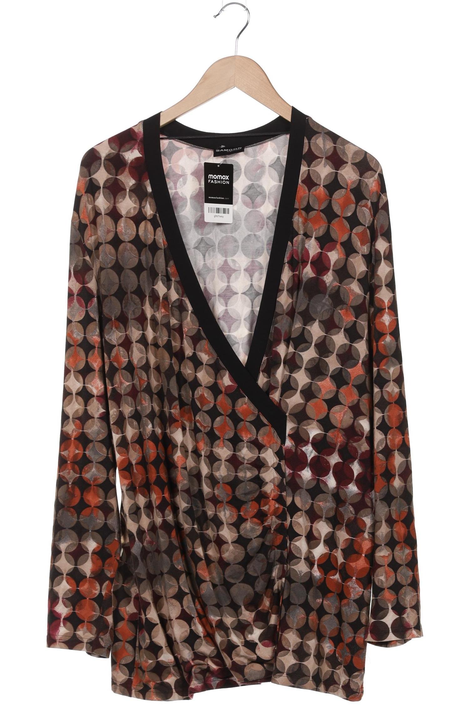 

Samoon by Gerry Weber Damen Langarmshirt, mehrfarbig, Gr. 50