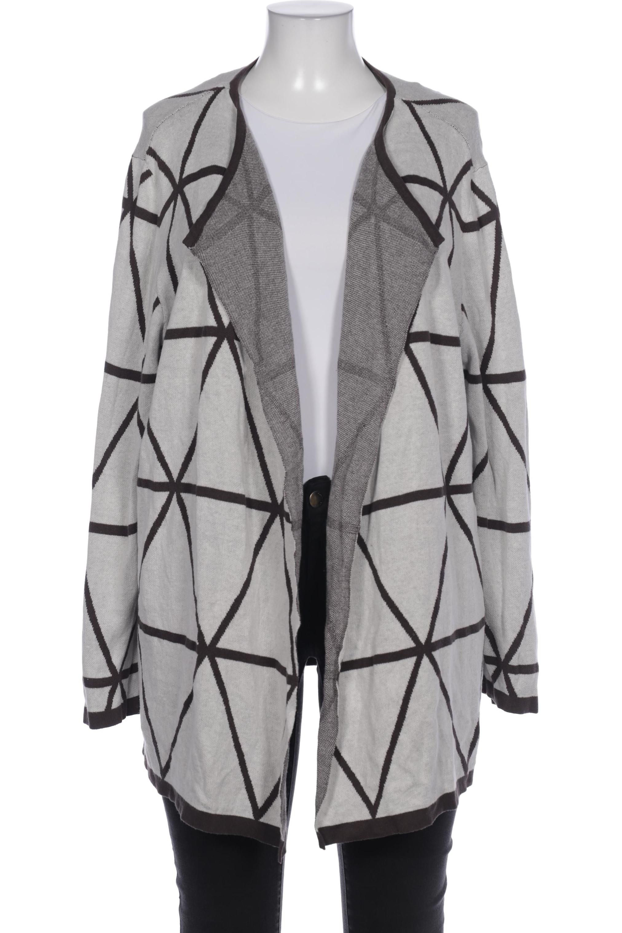 

Samoon by Gerry Weber Damen Strickjacke, grau, Gr. 52