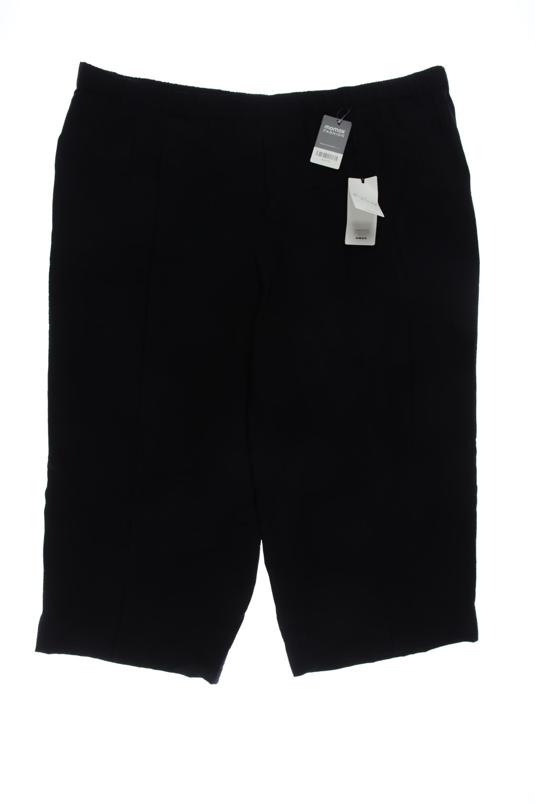 

Samoon by Gerry Weber Damen Stoffhose, schwarz, Gr. 56