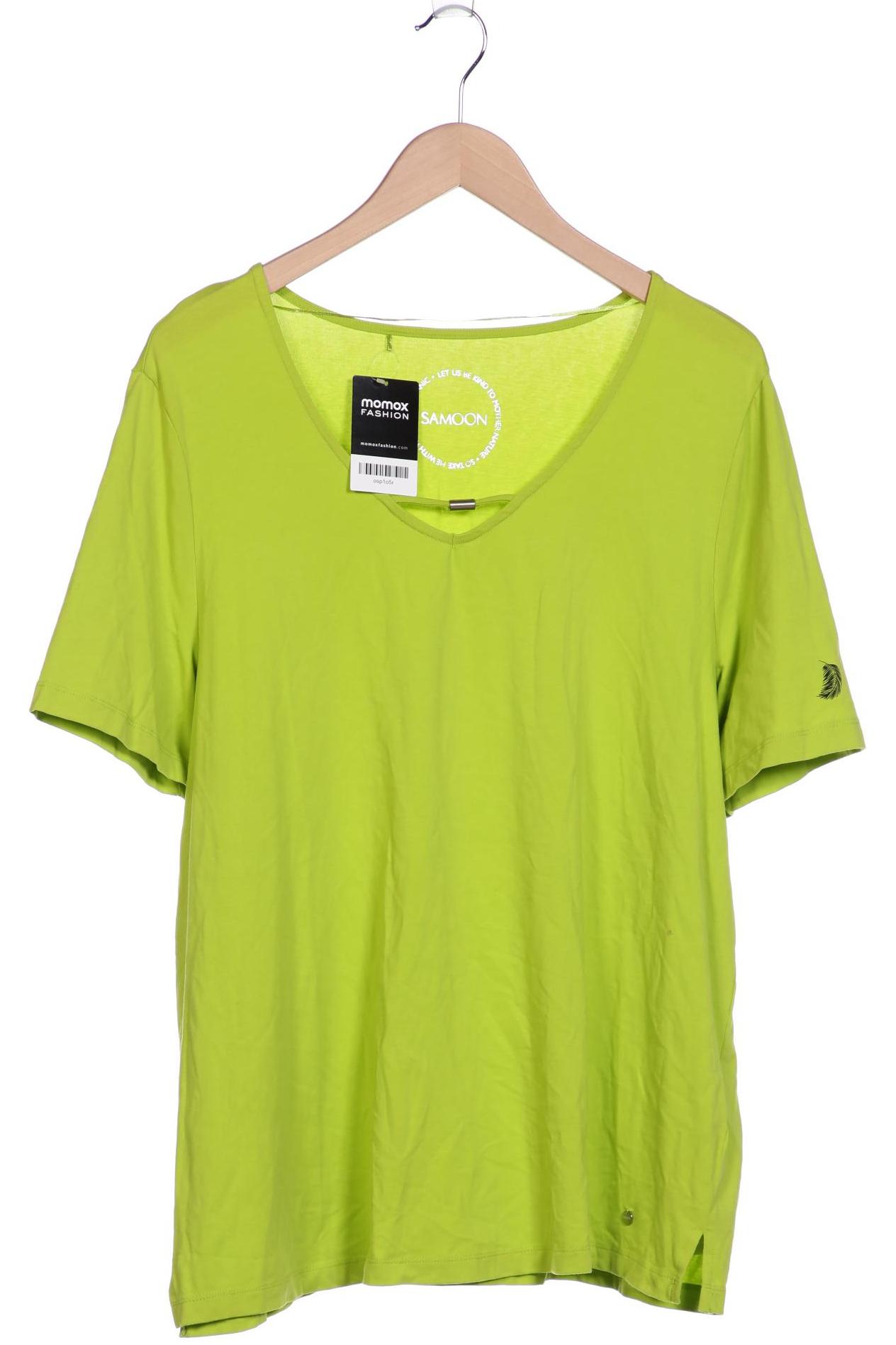 

Samoon by Gerry Weber Damen T-Shirt, grün, Gr. 48