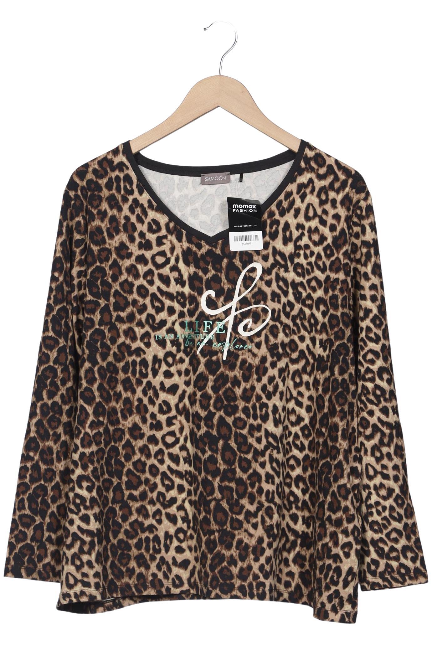 

Samoon by Gerry Weber Damen Langarmshirt, braun, Gr. 48