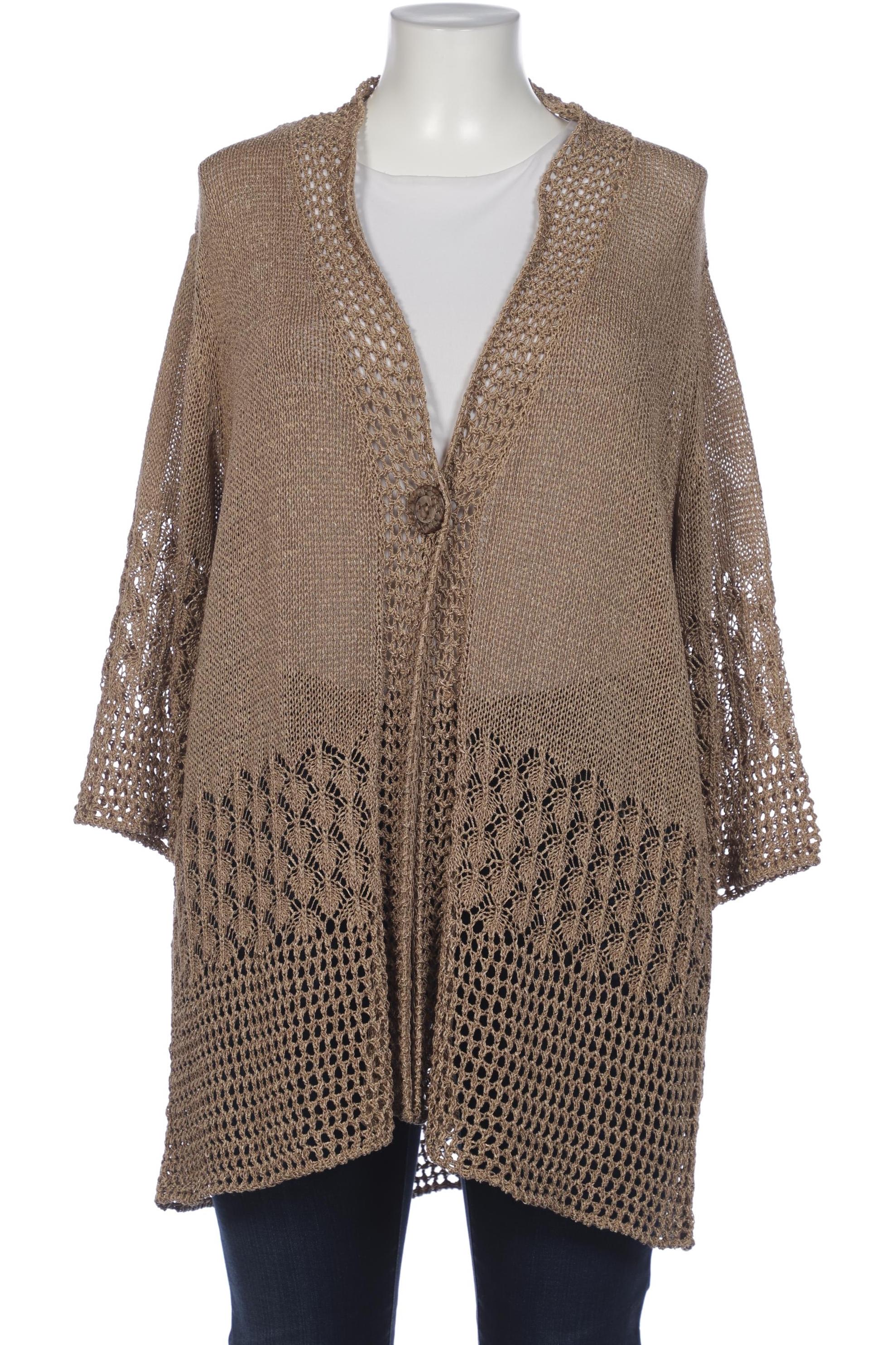 

Samoon by Gerry Weber Damen Strickjacke, beige, Gr. 52