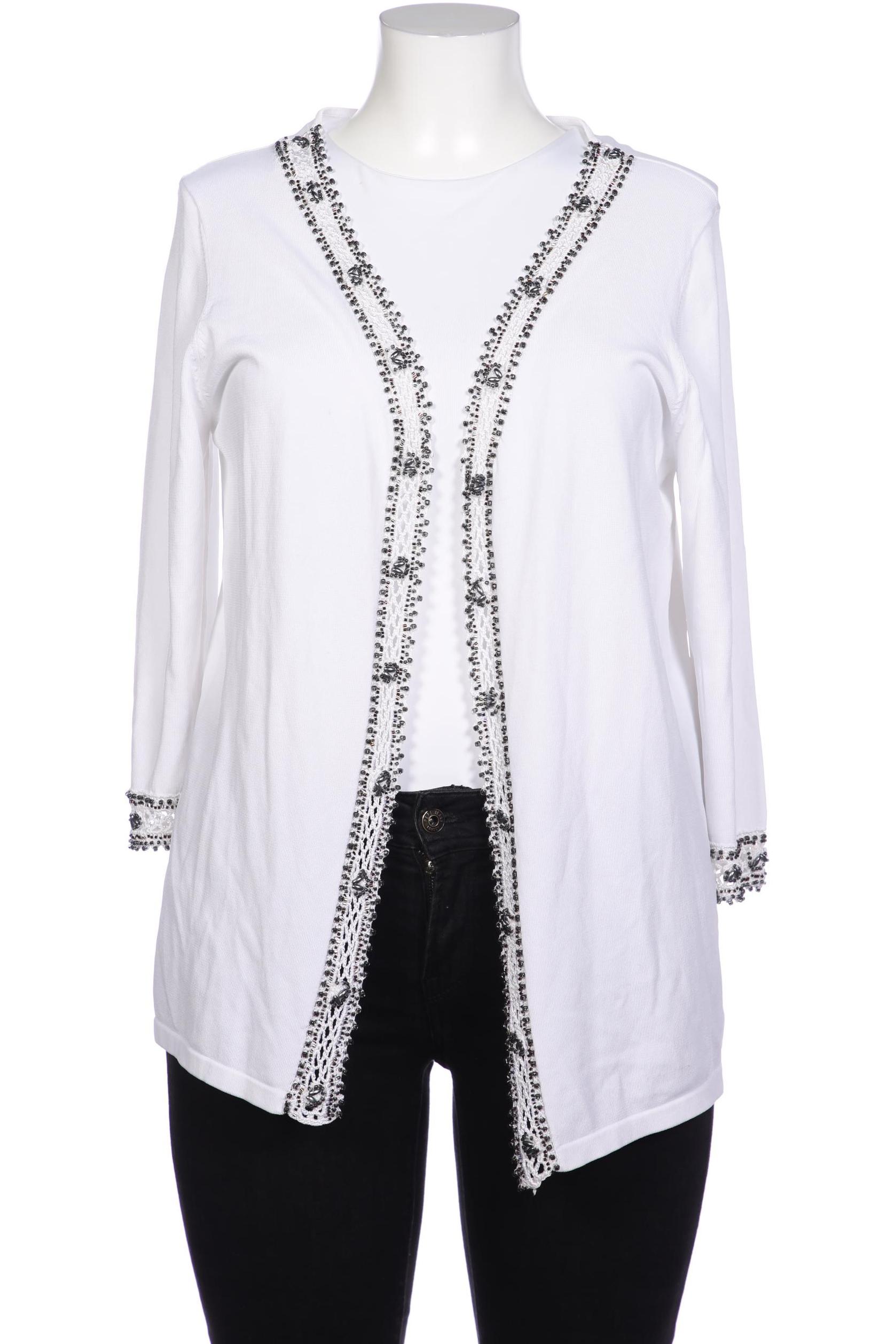 

SAMOON by Gerry Weber Damen Strickjacke, weiß