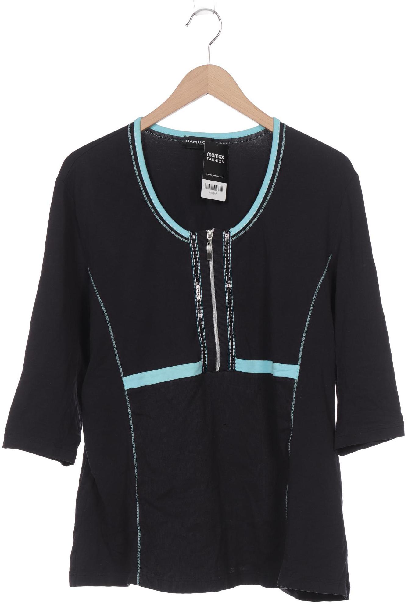

Samoon by Gerry Weber Damen Langarmshirt, marineblau, Gr. 48