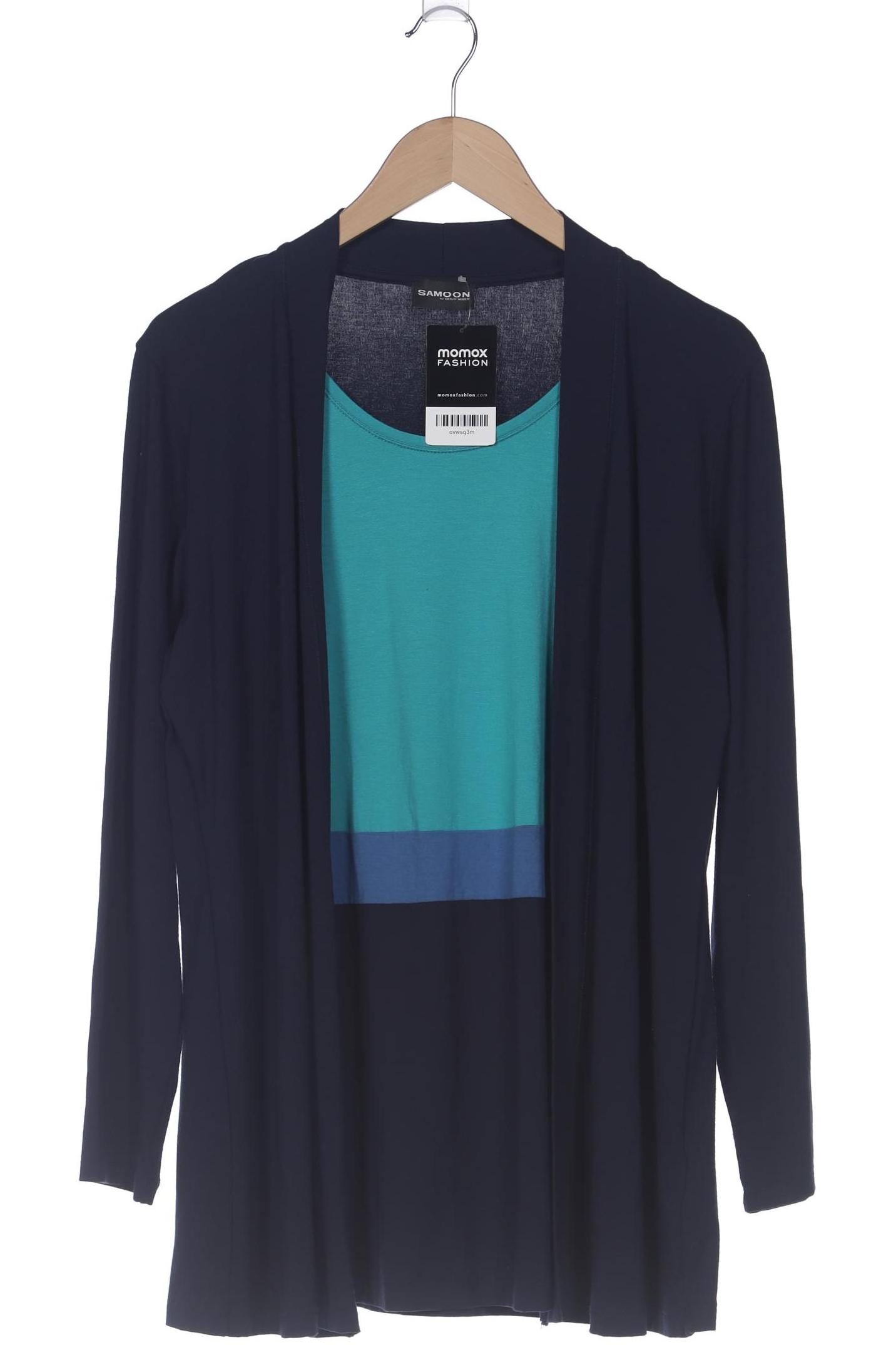 

Samoon by Gerry Weber Damen Langarmshirt, marineblau, Gr. 42