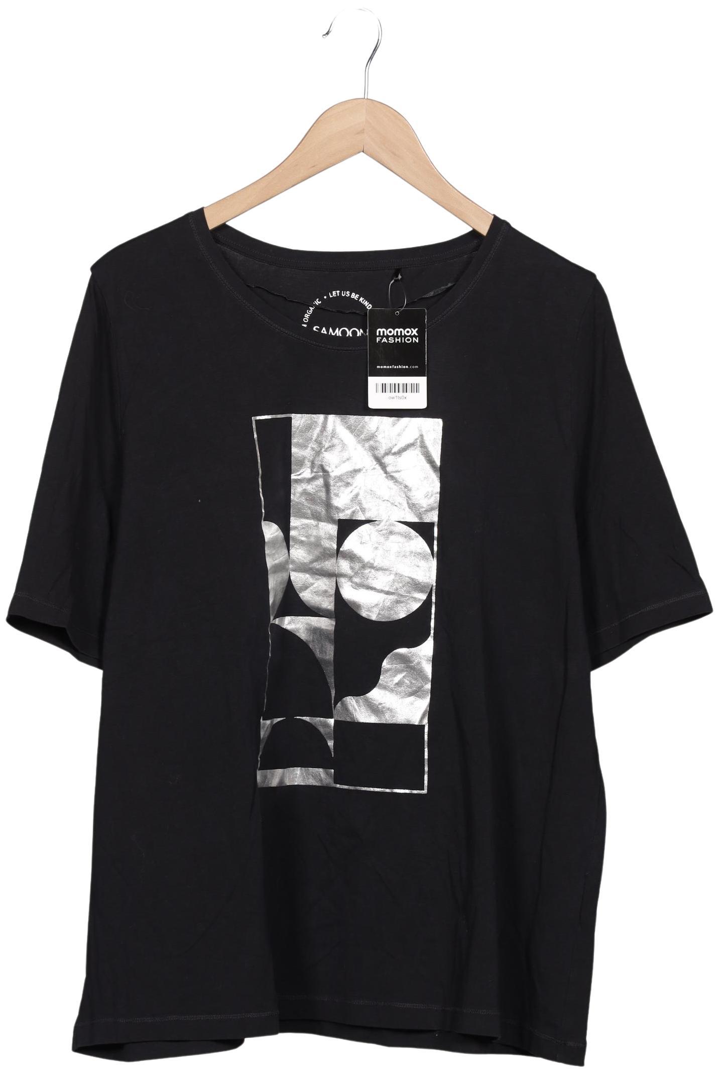 

Samoon by Gerry Weber Damen T-Shirt, schwarz, Gr. 48