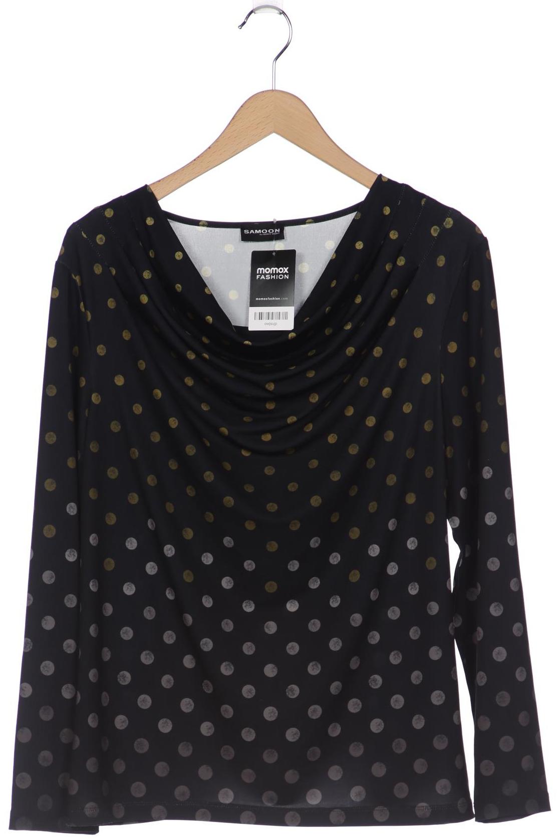 

SAMOON by Gerry Weber Damen Langarmshirt, schwarz