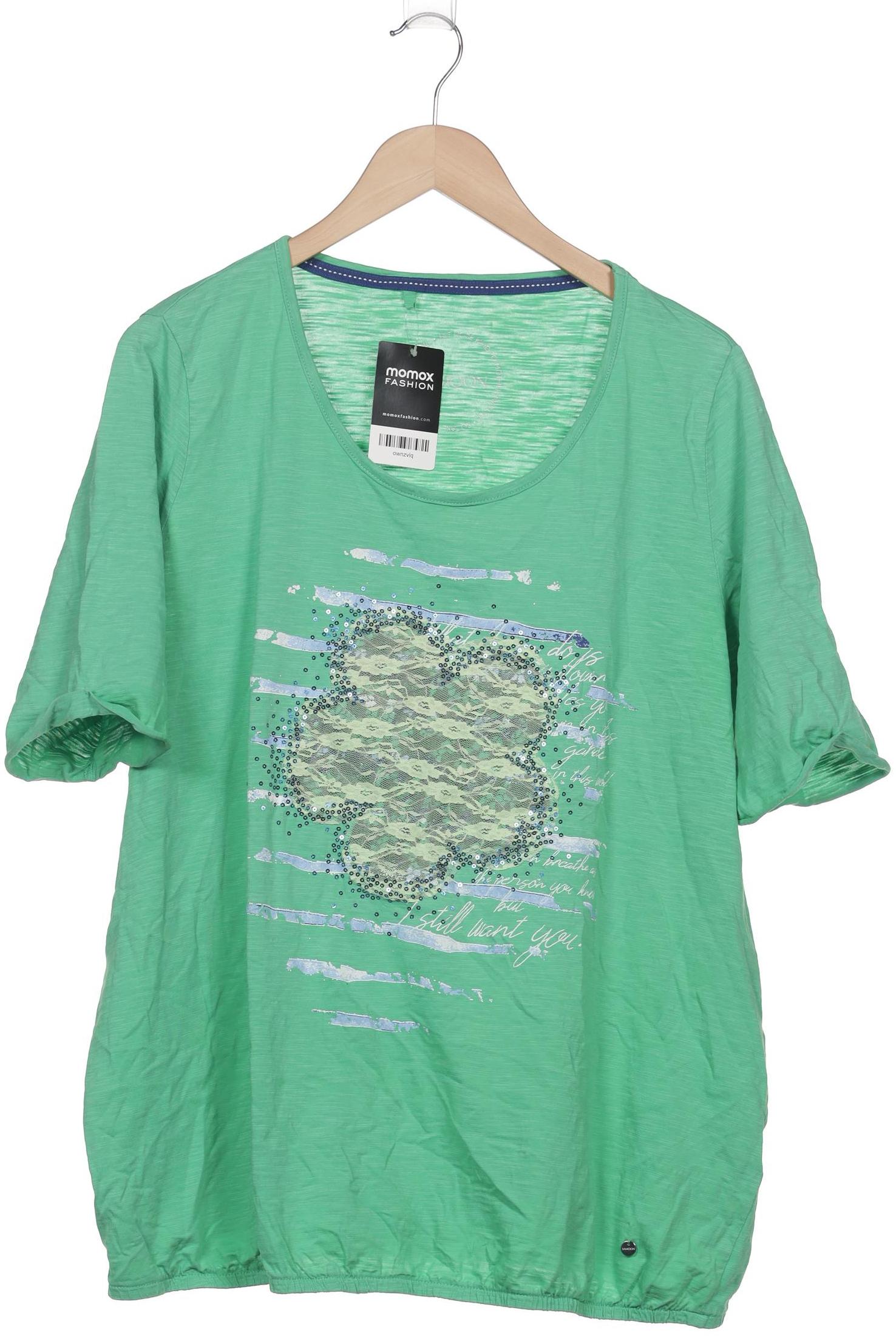 

Samoon by Gerry Weber Damen T-Shirt, grün, Gr. 48
