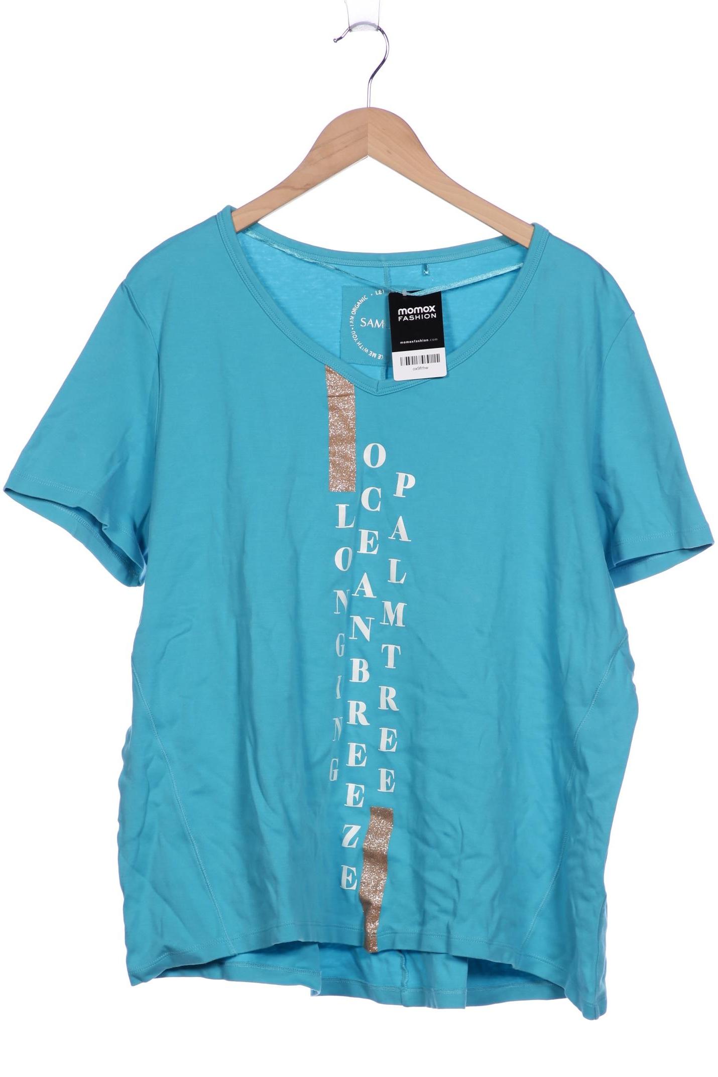 

Samoon by Gerry Weber Damen T-Shirt, blau, Gr. 50