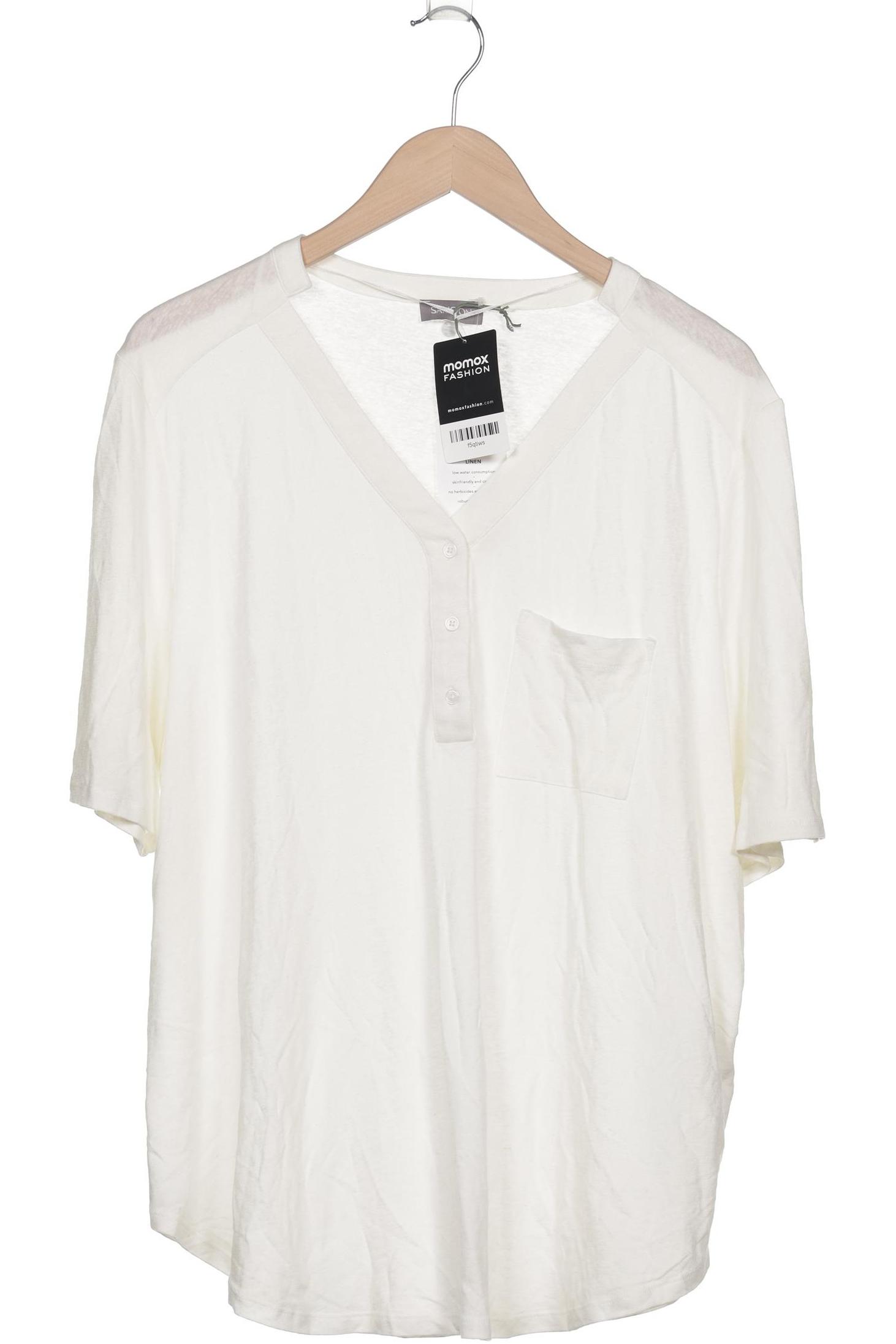 

Samoon by Gerry Weber Damen T-Shirt, cremeweiß, Gr. 46