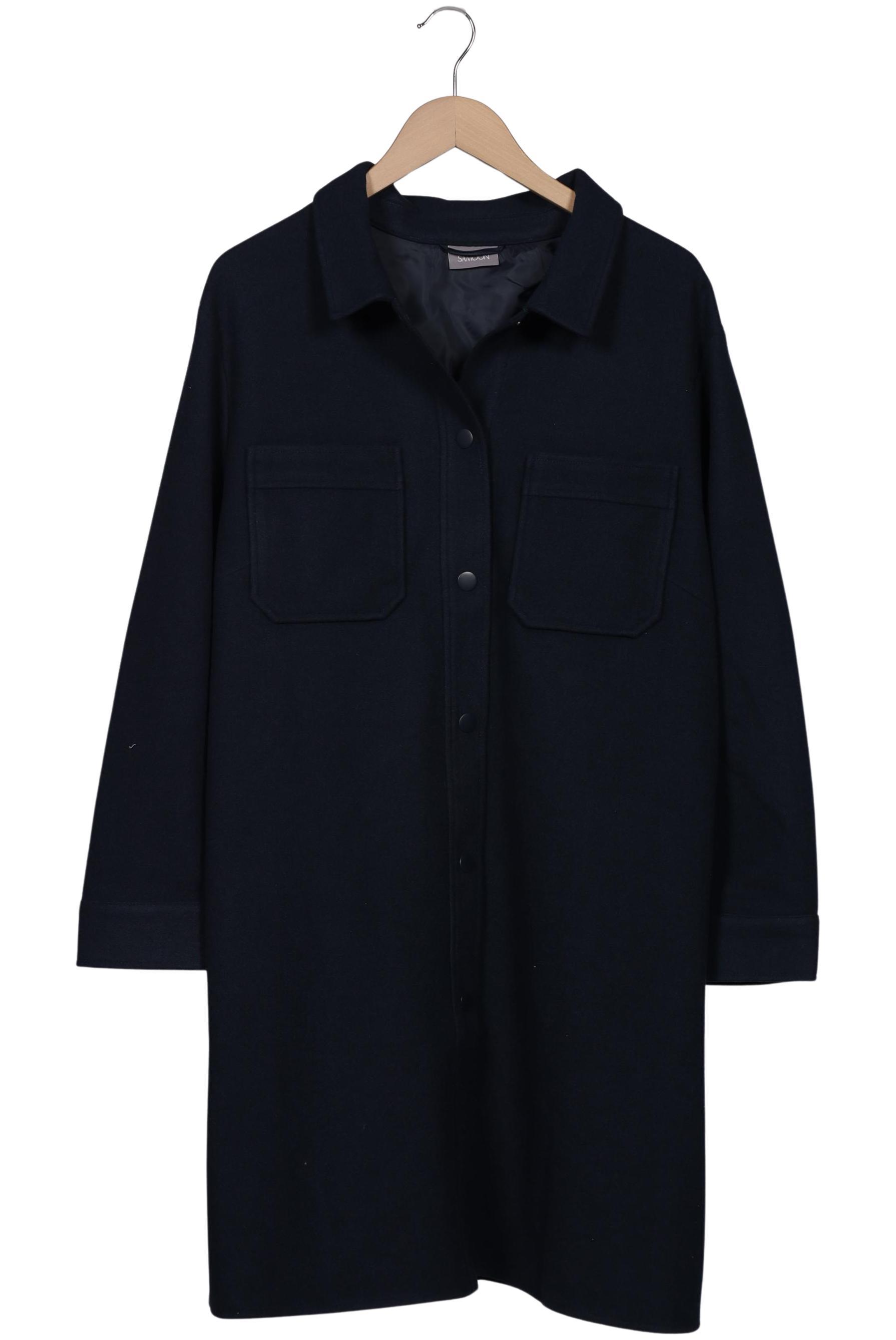 

Samoon by Gerry Weber Damen Mantel, marineblau, Gr. 46